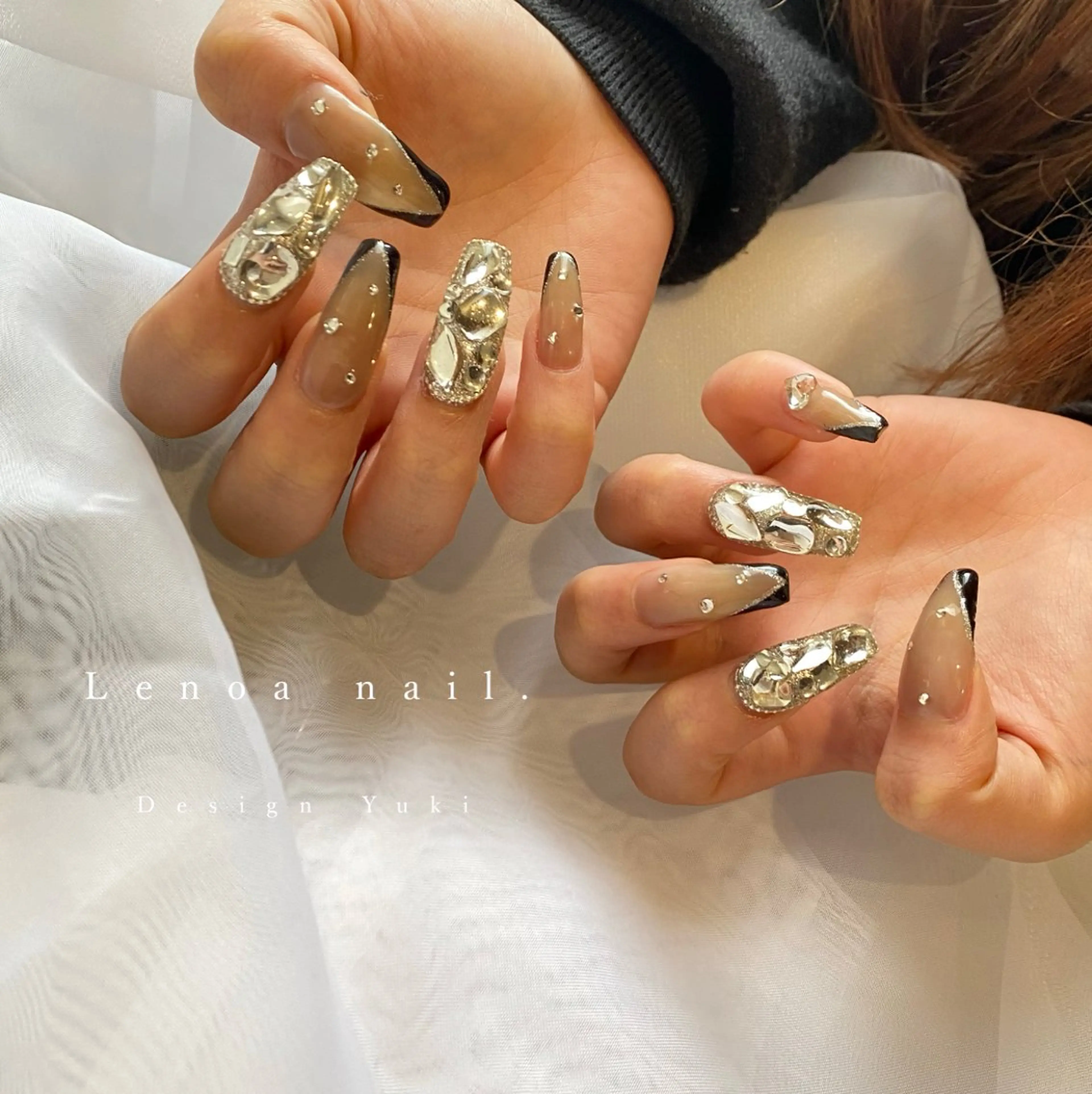 ネイル ハンドネイル Lenoa Yukiのネイルデザイン