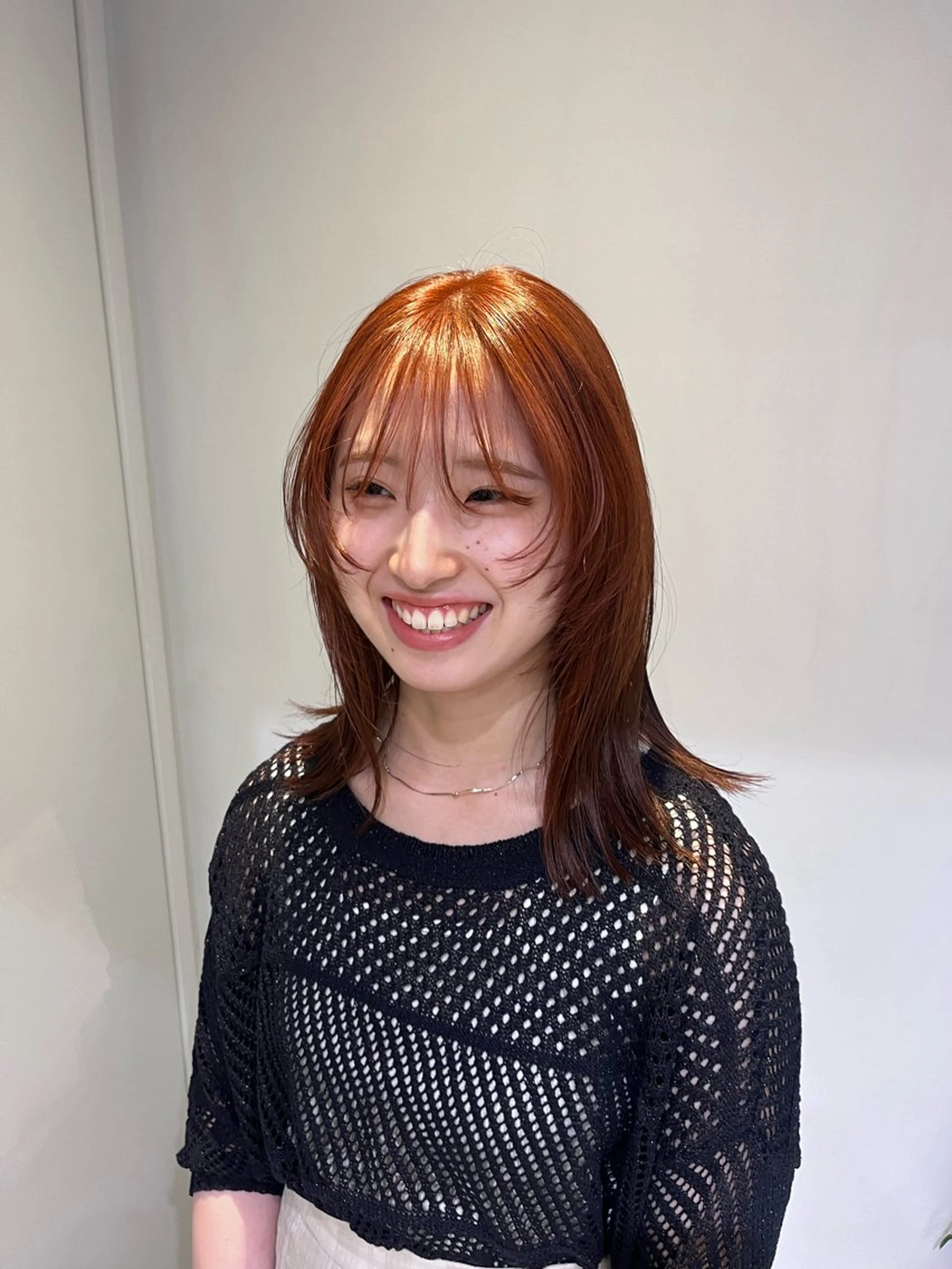 ミディアム -みつま はるな-のヘアスタイル