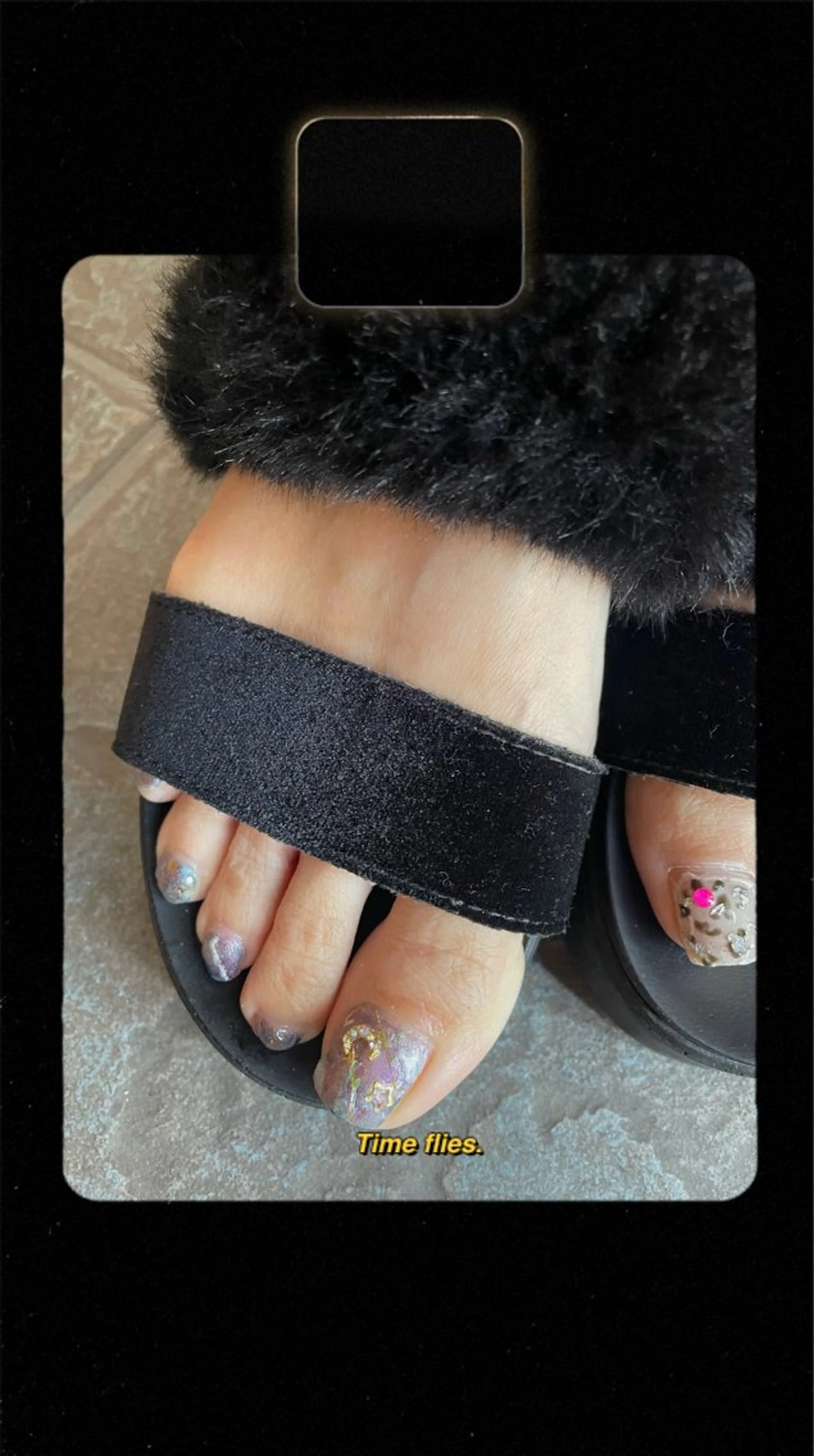 ネイル フットネイル マグネットネイル ニュアンスネイル NAIL★M 真紀のネイルデザイン