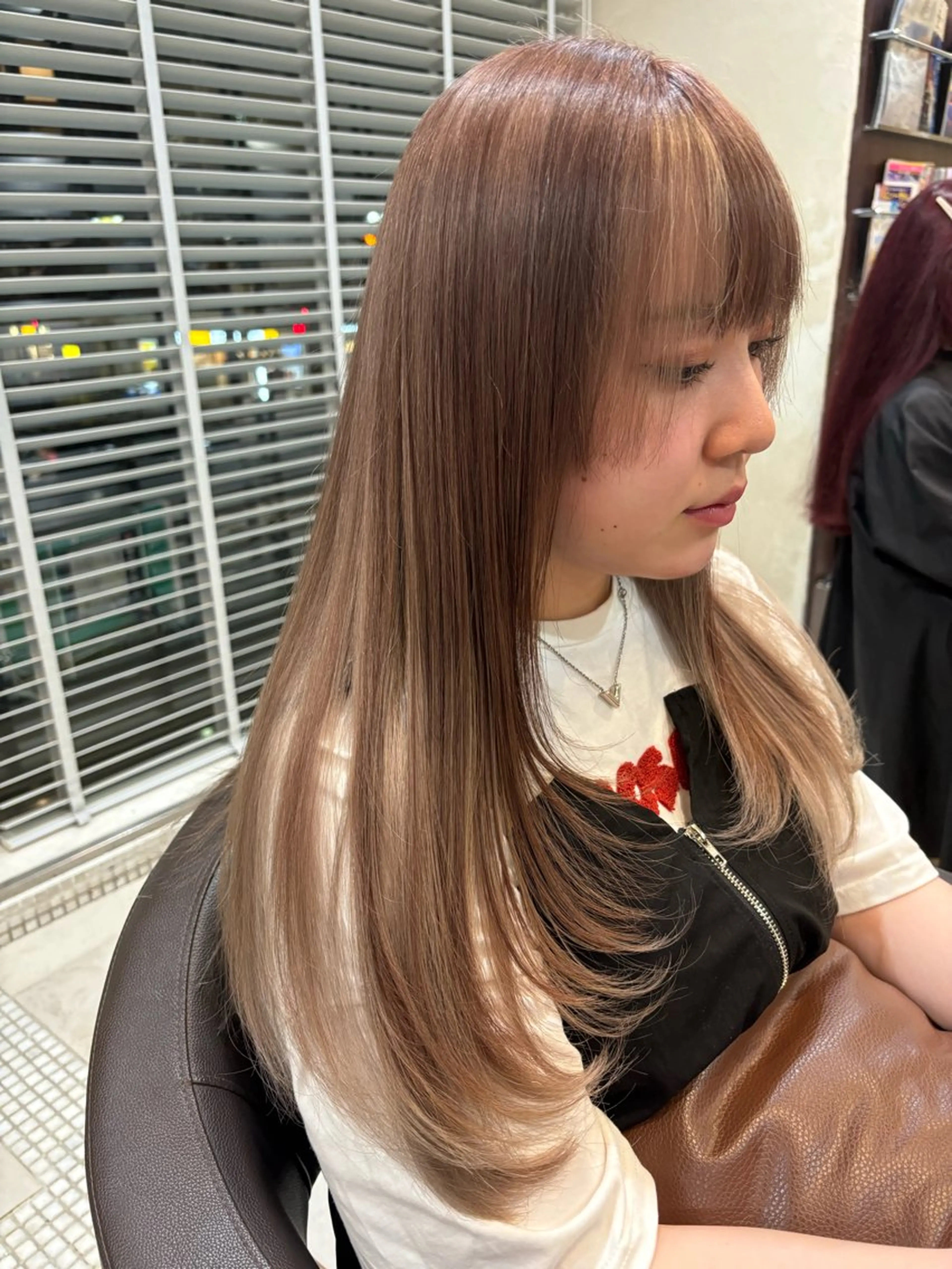 ロング カラー 篠崎 太希のヘアスタイル