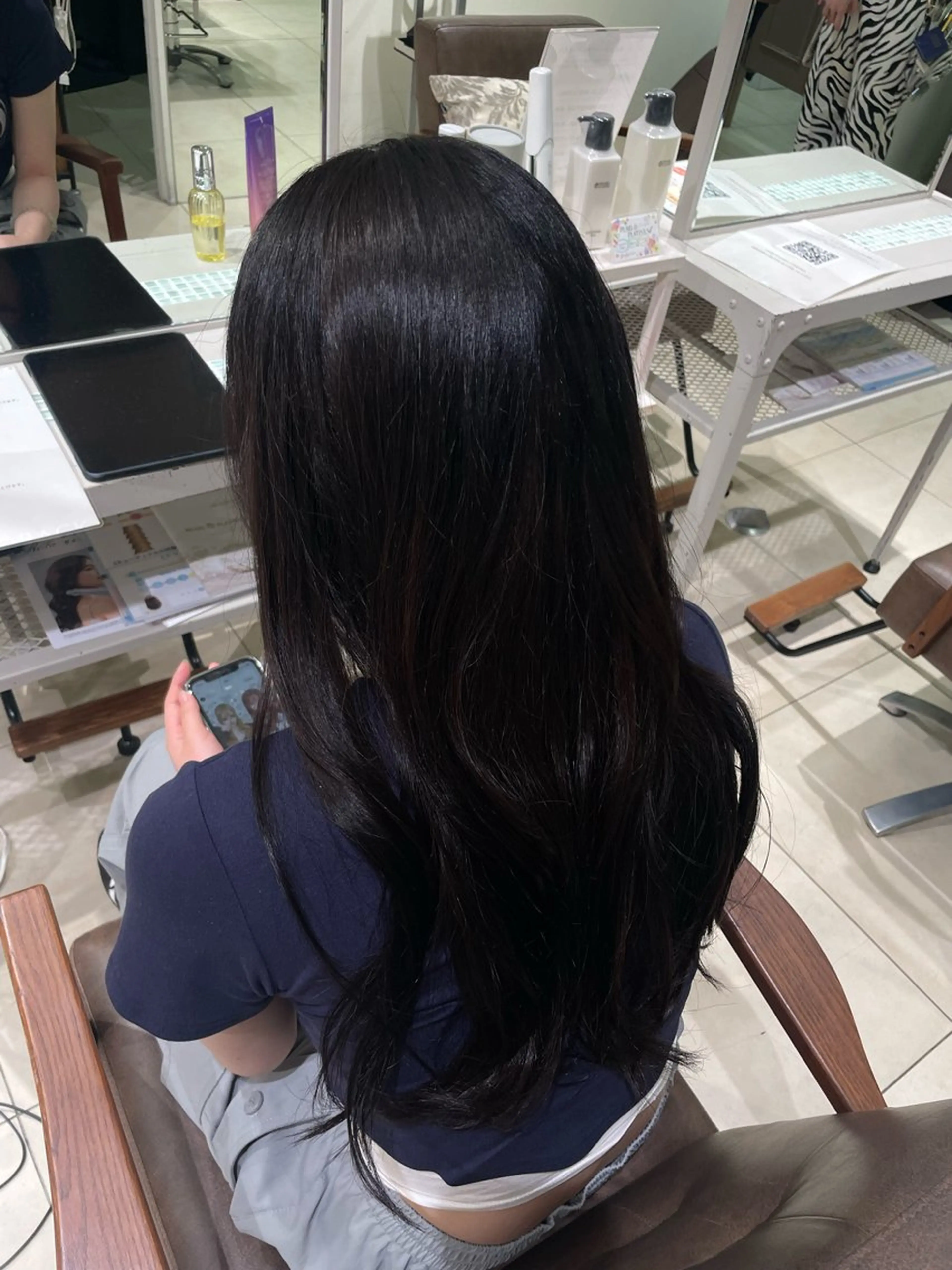 ロング mion🦋韓国ヘア 透明感カラー🫧のヘアスタイル