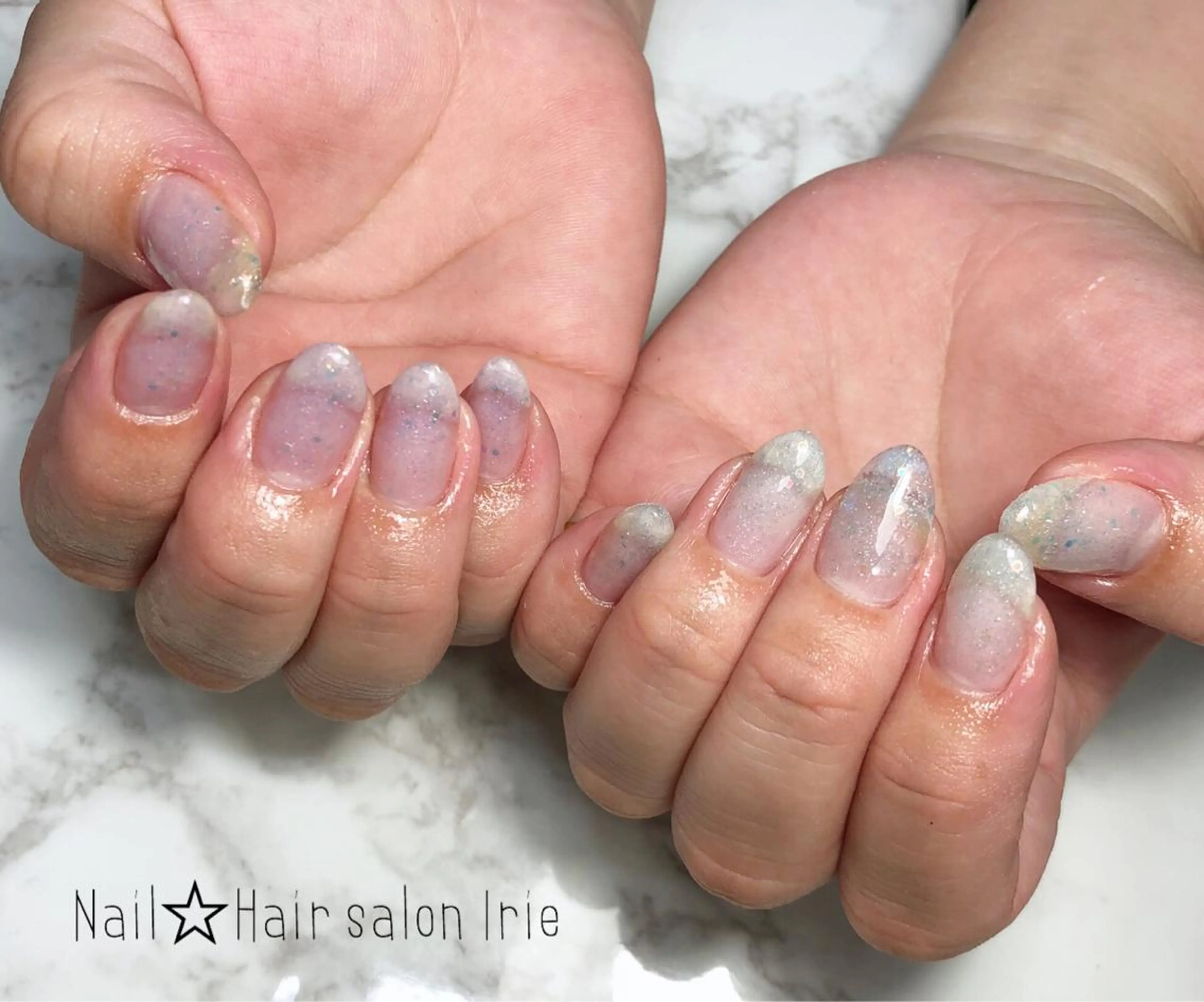 ネイル ハンドネイル ハンドケア Hair salon Irie所属・與儀 知佳のネイルデザイン