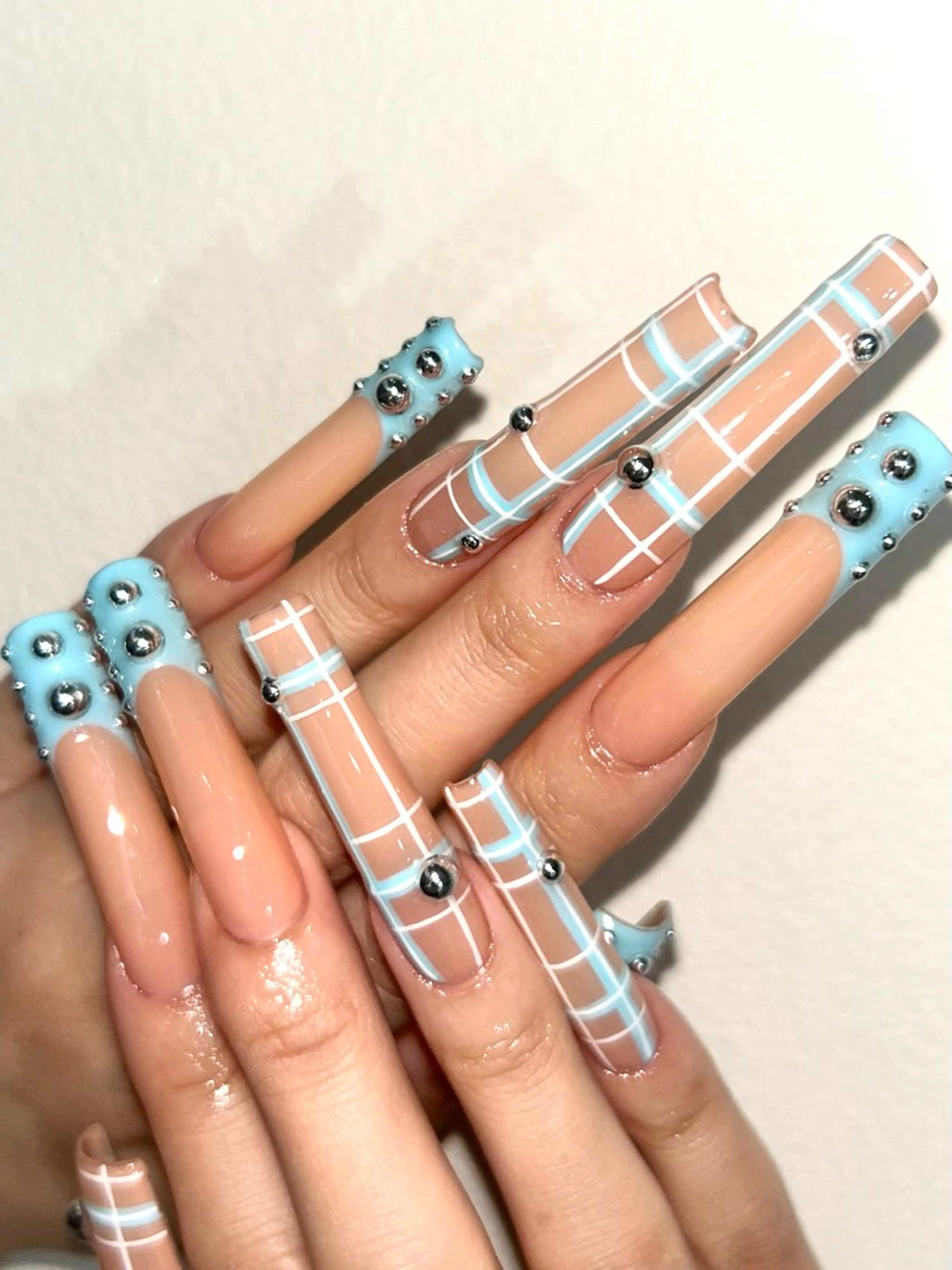 ネイル アートネイル 長さ出し ロングネイル ネイルチップ ハンドネイル joieange Honokaのネイルデザイン