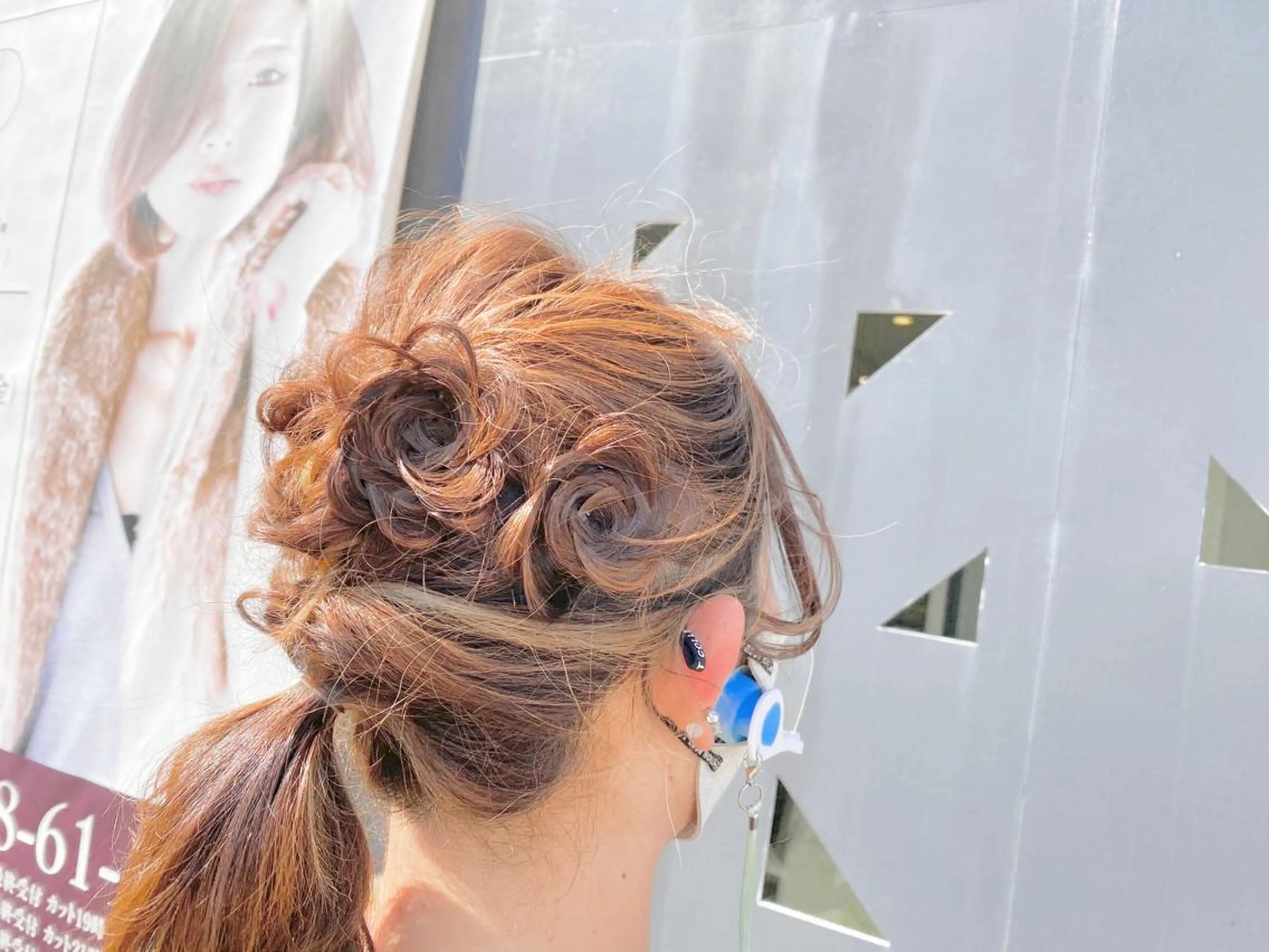 ミディアム カラー ヘアアレンジ Rely 美空のヘアスタイル