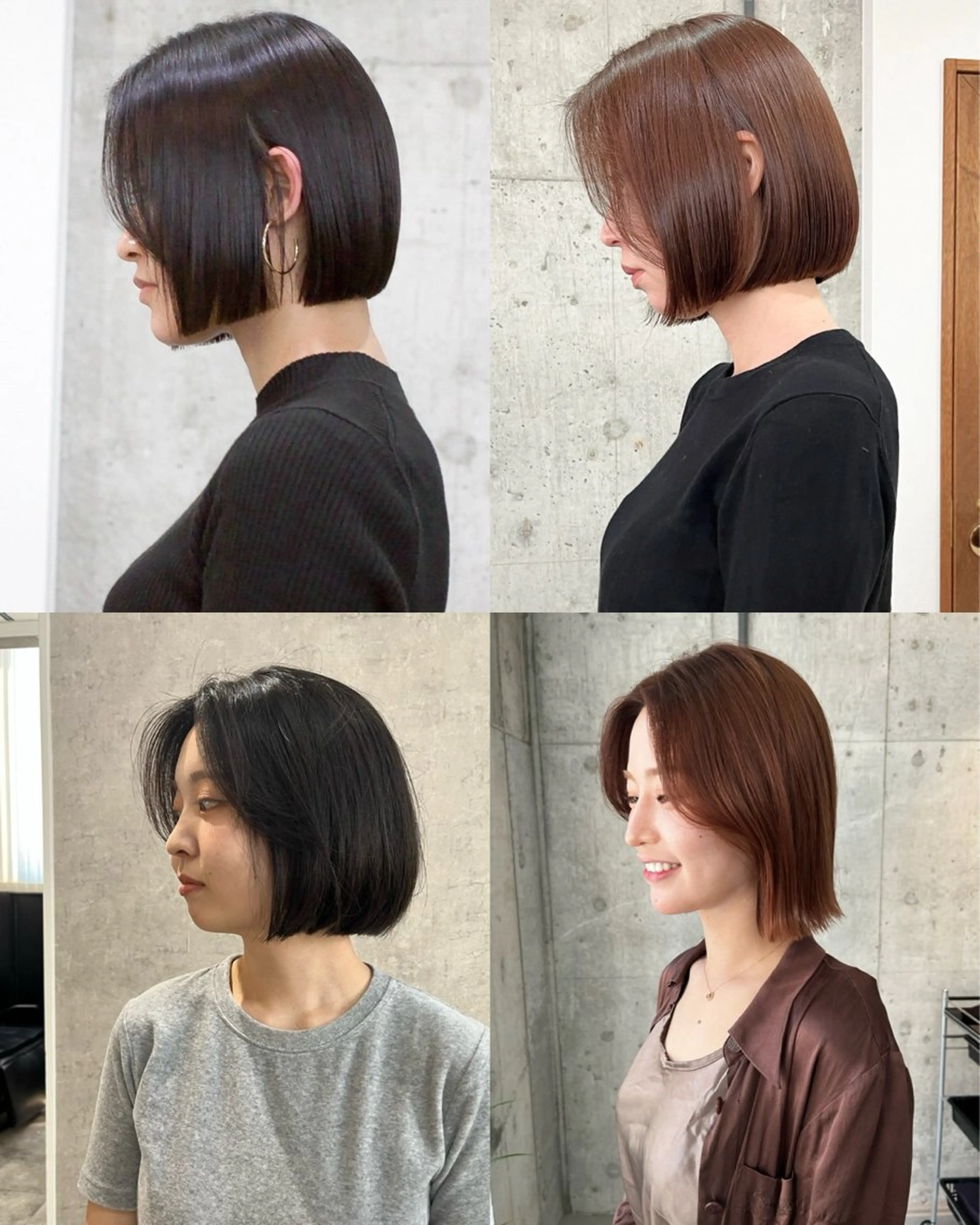 ショート ボブ×縮毛矯正 ryotaのヘアスタイル