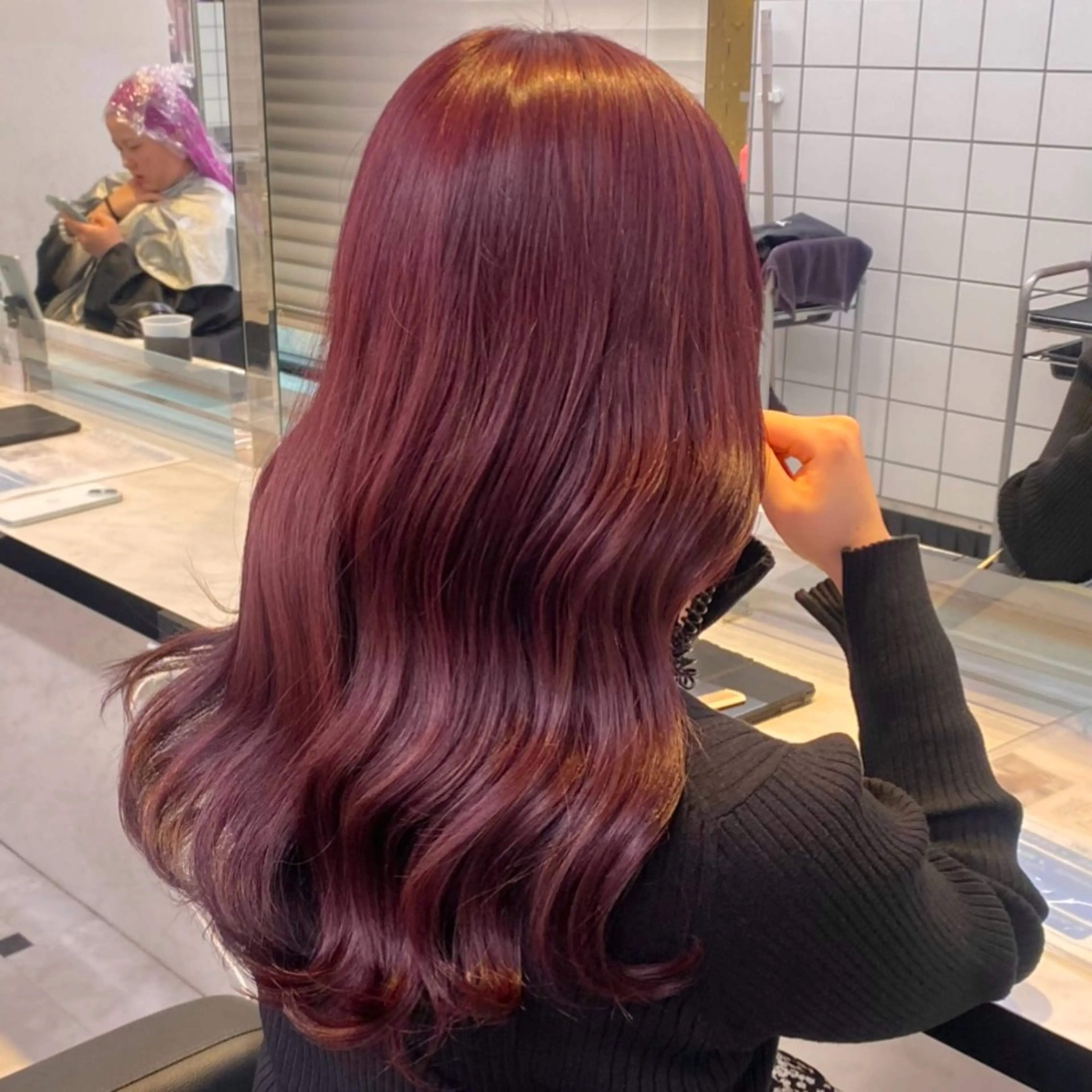 セミロング 🏹‪‪girlyト レンド‪モテヘア🏹のヘアスタイル