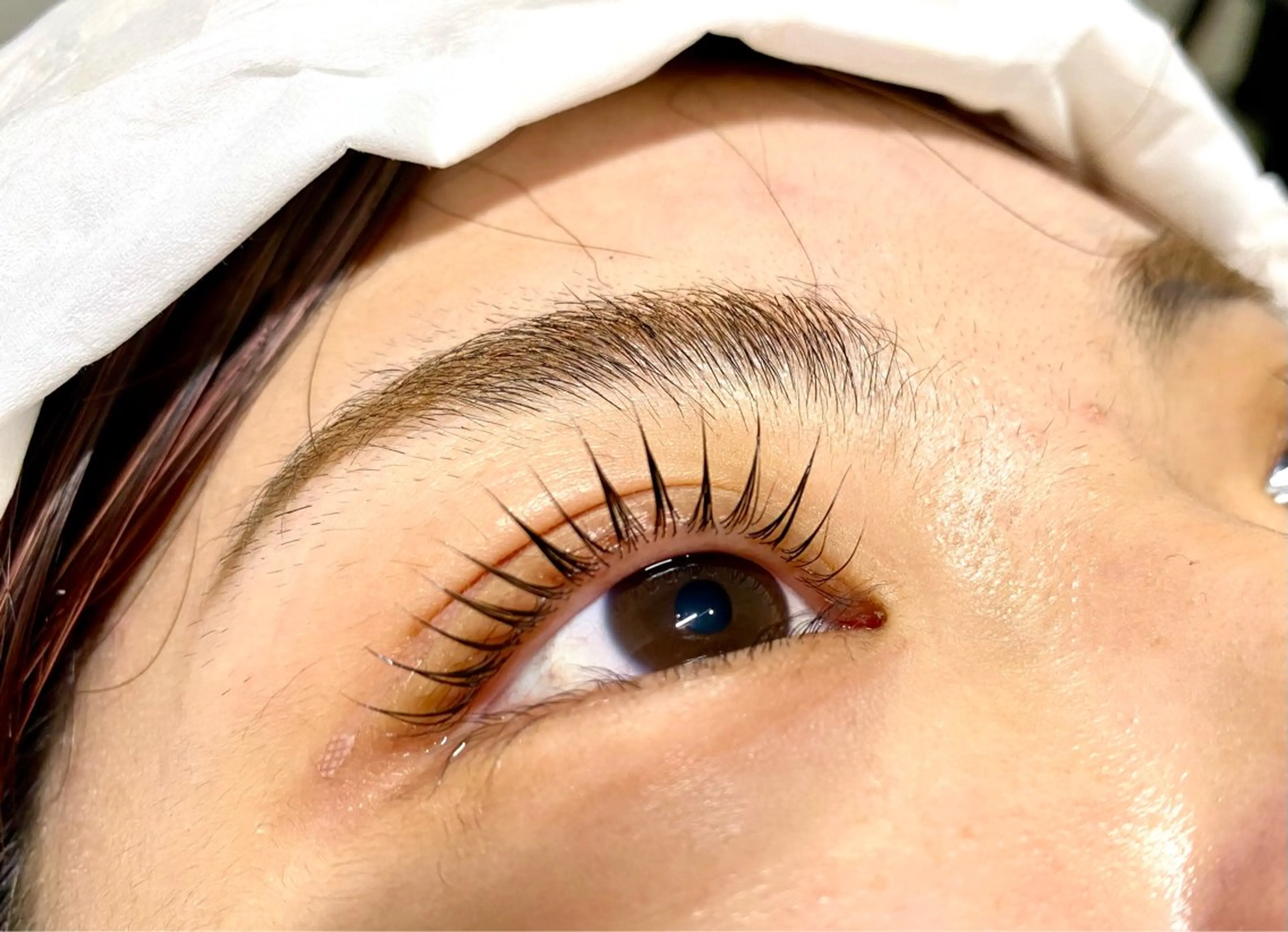 マツエク・マツパ 束感まつ毛 一重×まつ毛パーマ . ayaのマツエク・マツパデザイン