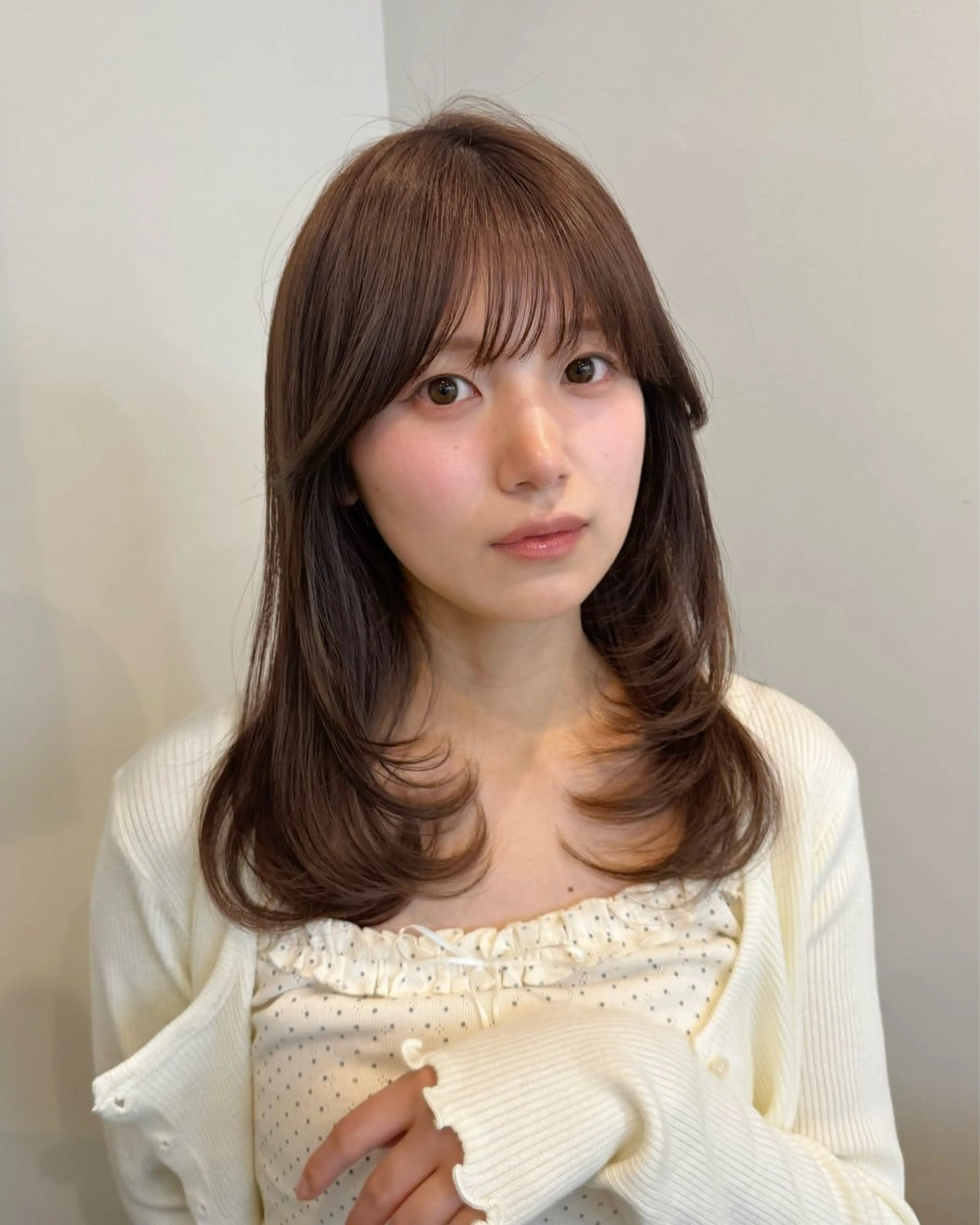 ミディアム 似合わせカット トリートメント ボブ/レイヤー /sora🌙✨️のヘアスタイル