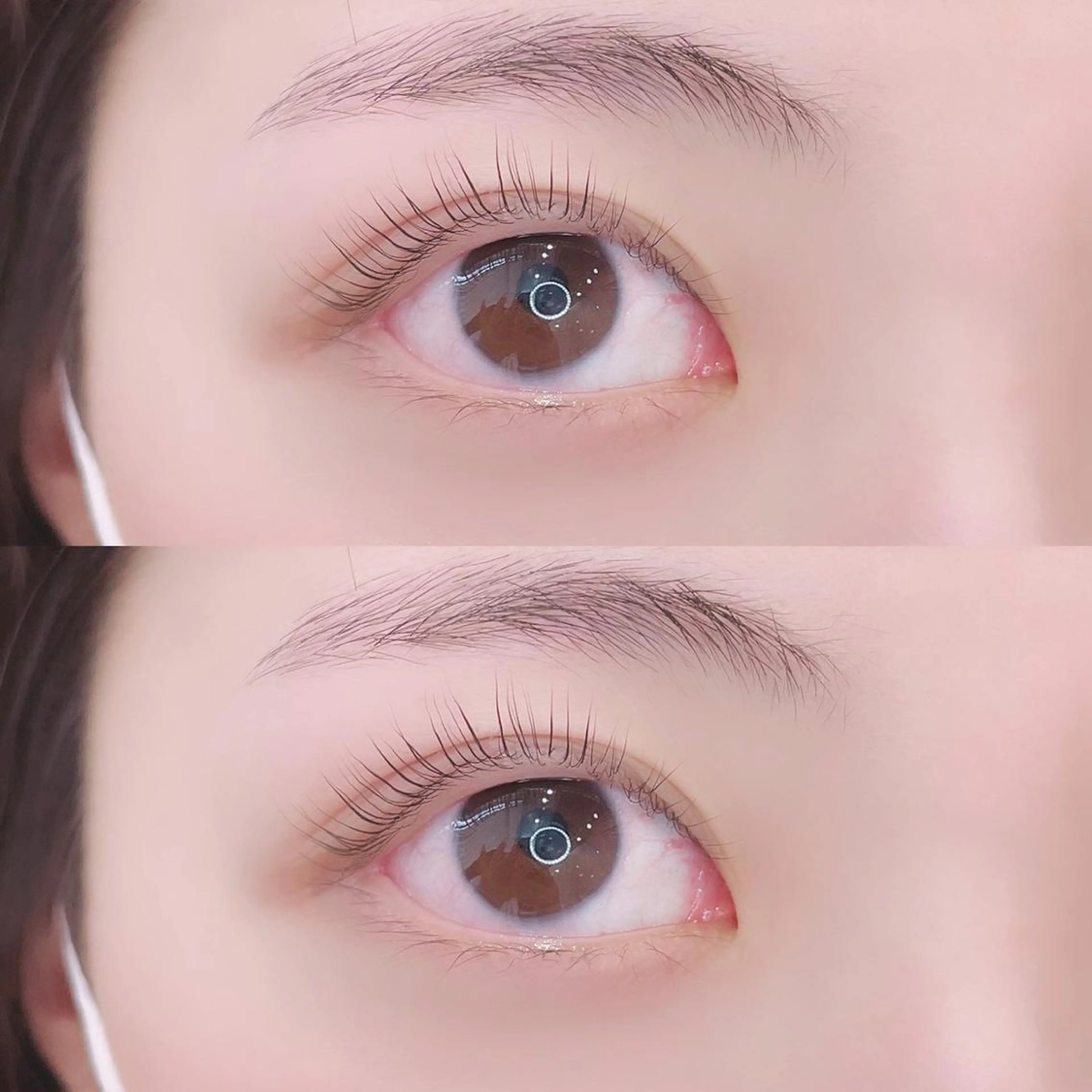 マツエク・マツパ パリジェンヌラッシュリフト アトリエハーロウ なるみのマツエク・マツパデザイン