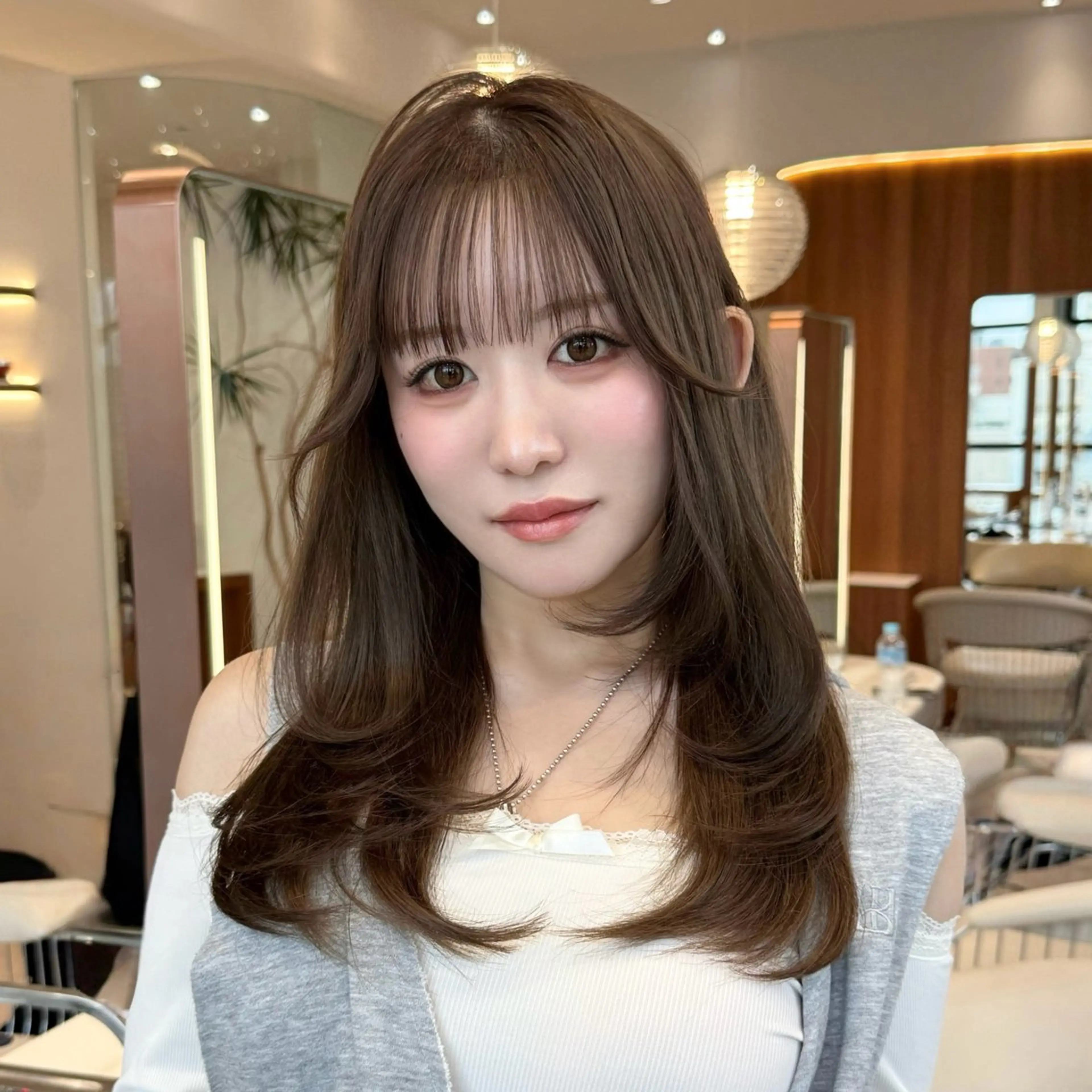 ロング カット ヘアカラー トリートメント 渋谷/韓国レイヤー 艶カラー特化マサキのヘアスタイル