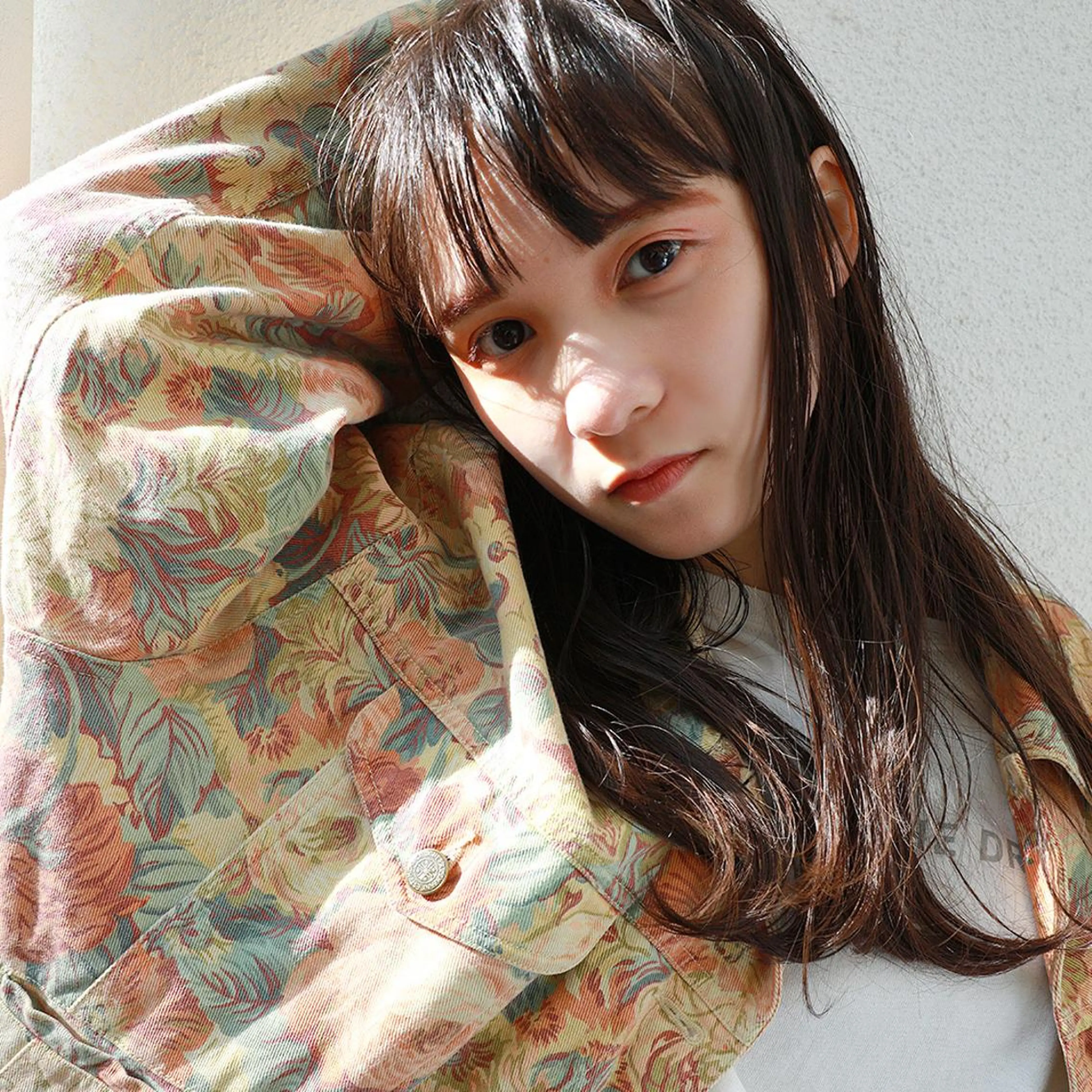 カラー 大山 茶子のヘアスタイル