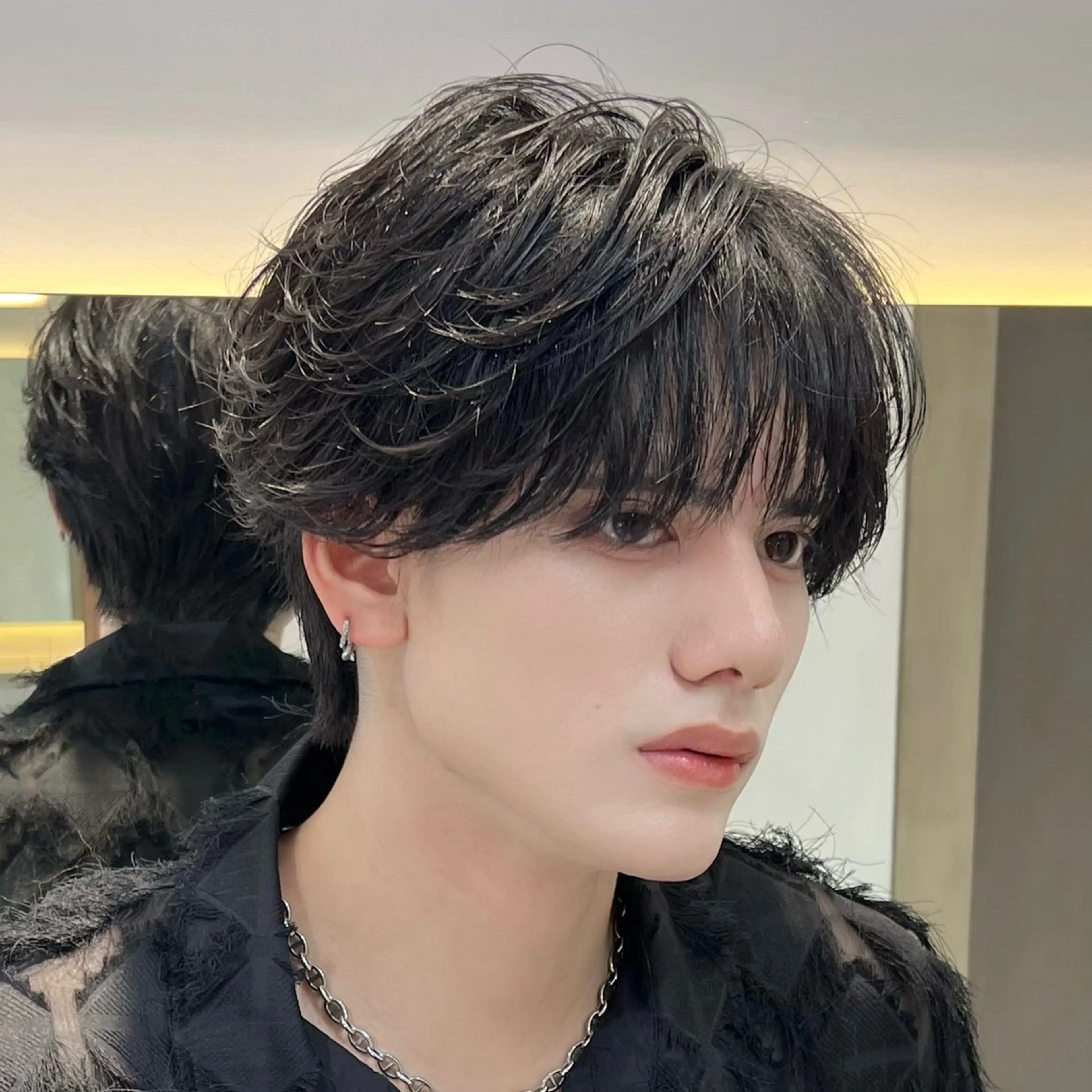 パーマ メンズ カルマパーマ メンズ韓国風 メンズパーマ 【メンズ特化⚡️】 曲がる矯正/千原涼麻のヘアスタイル