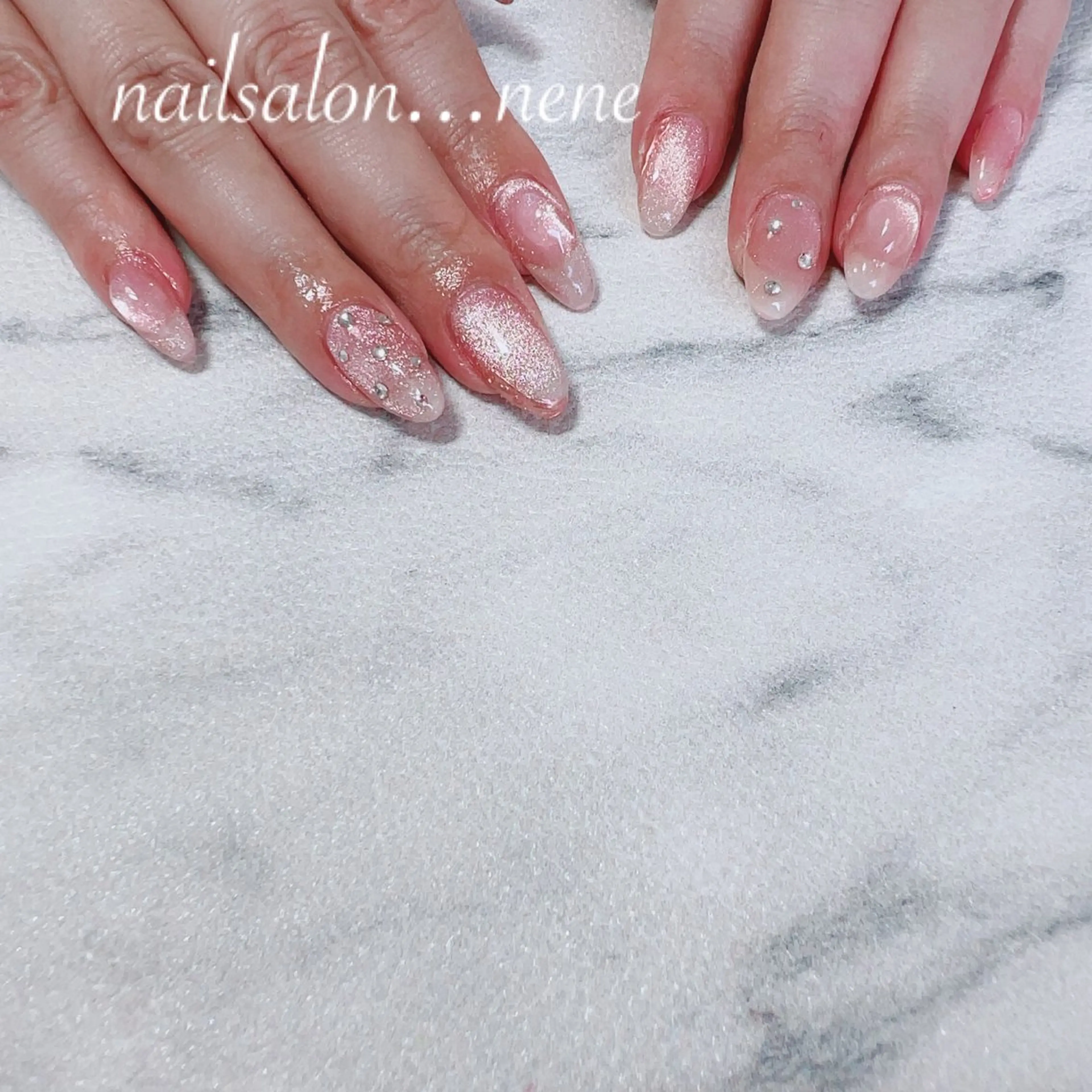 ネイル マグネットネイル nailsalon ...neneのネイルデザイン