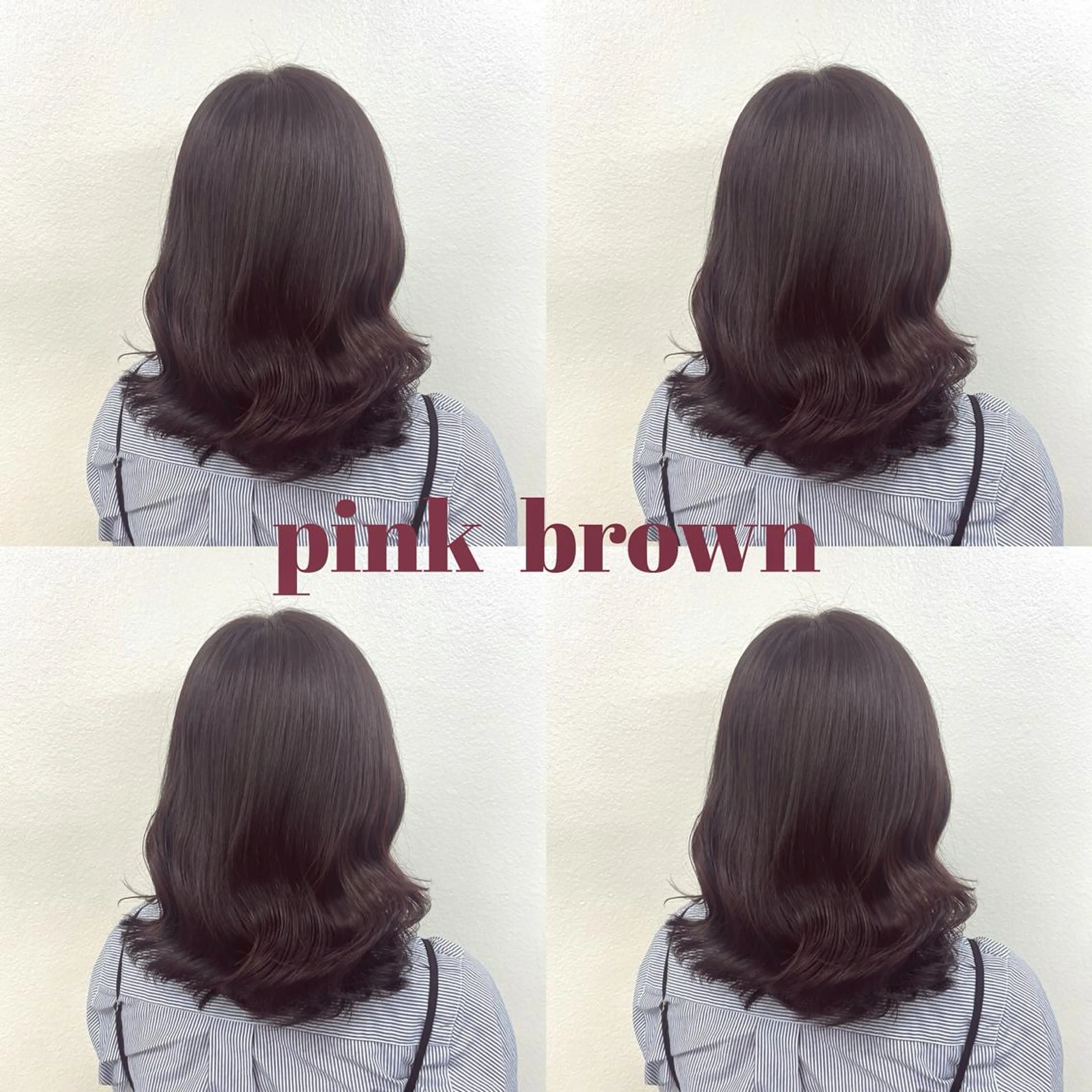 ミディアム カラー 韓国ヘア🇰🇷🎀 みきのヘアスタイル