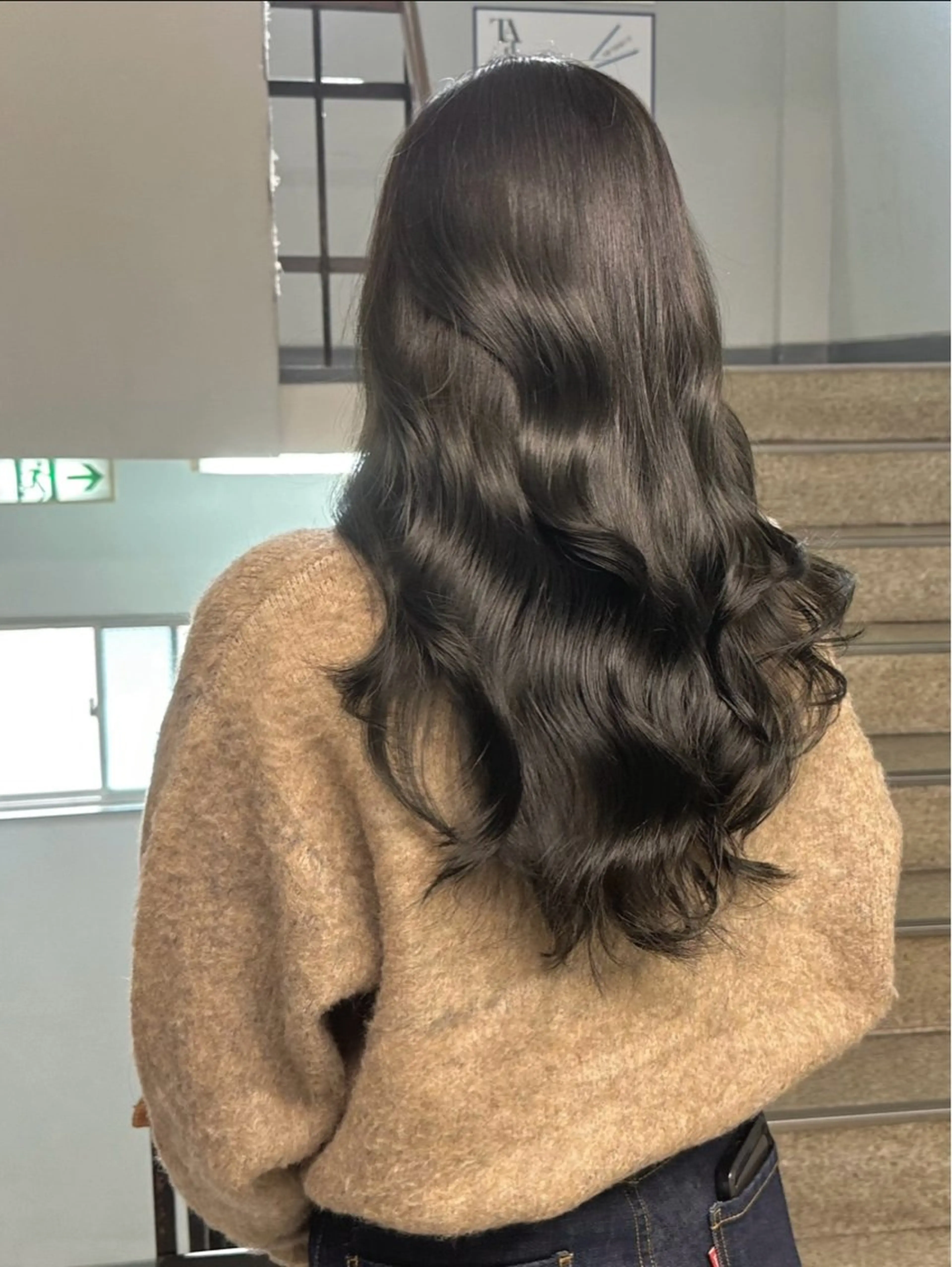 ロング カット ヘアカラー トリートメント レイヤーカット× 髪質改善カラー　片山のヘアスタイル