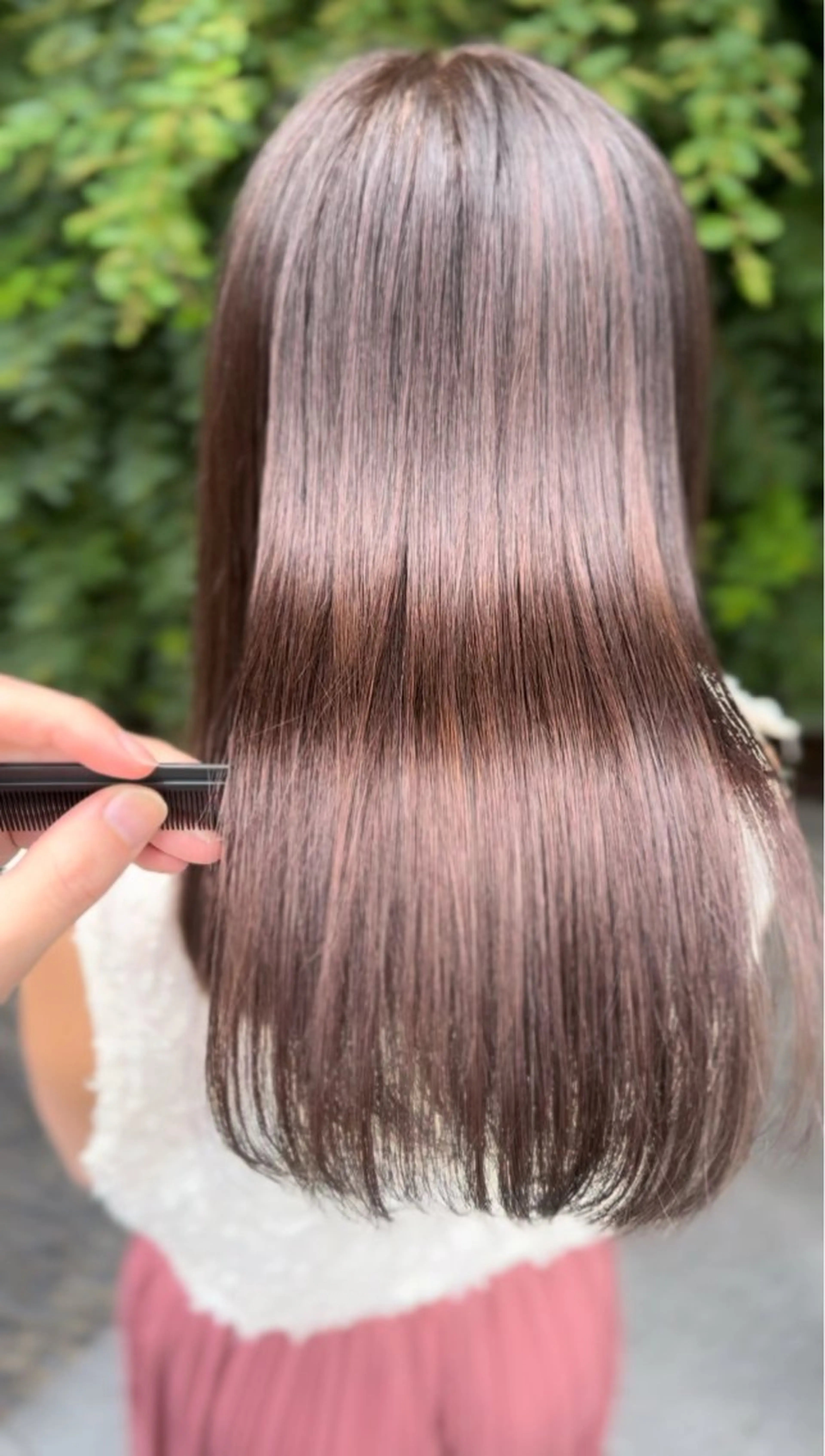 セミロング 髪質改善 パーソナルカラー診断 顔タイプ診断 恵比寿🤍似合わせ 艶髪育成特化 清水のその他イメージ