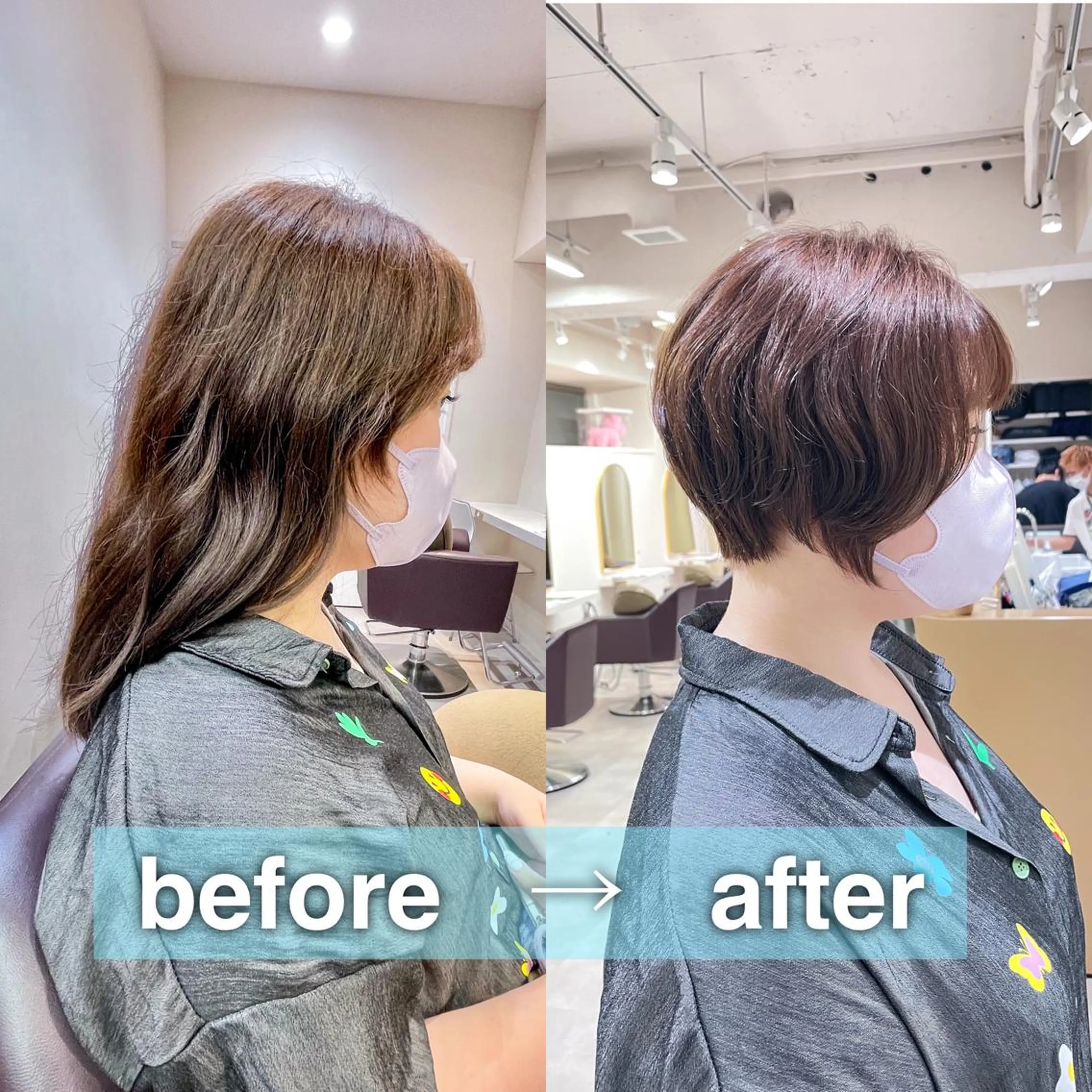 ショート ショートヘア カット トリートメント ショート/ボブ/ 透明感カラー/ほのかのヘアスタイル