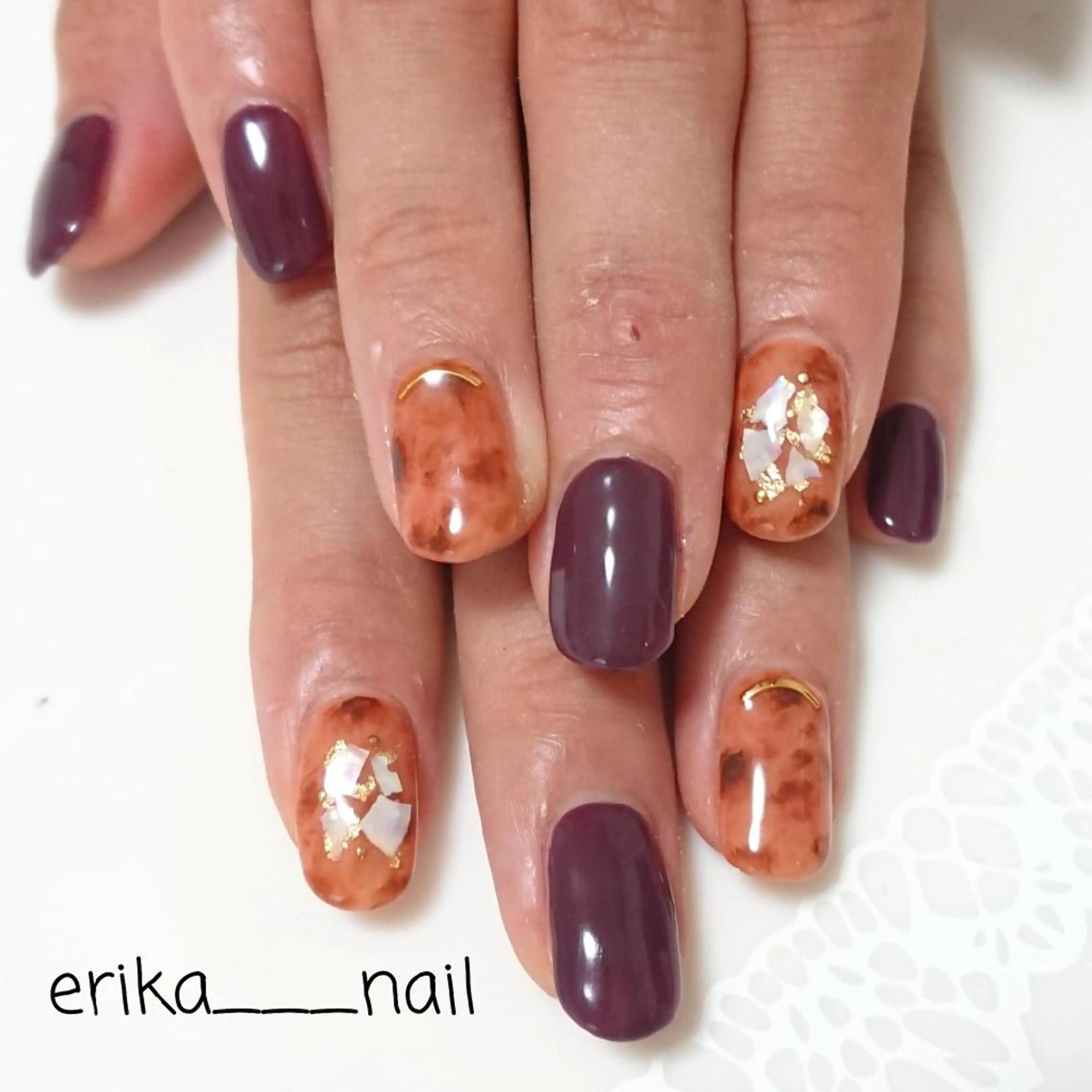 ネイル NAKAJIMA ERIKAのネイルデザイン