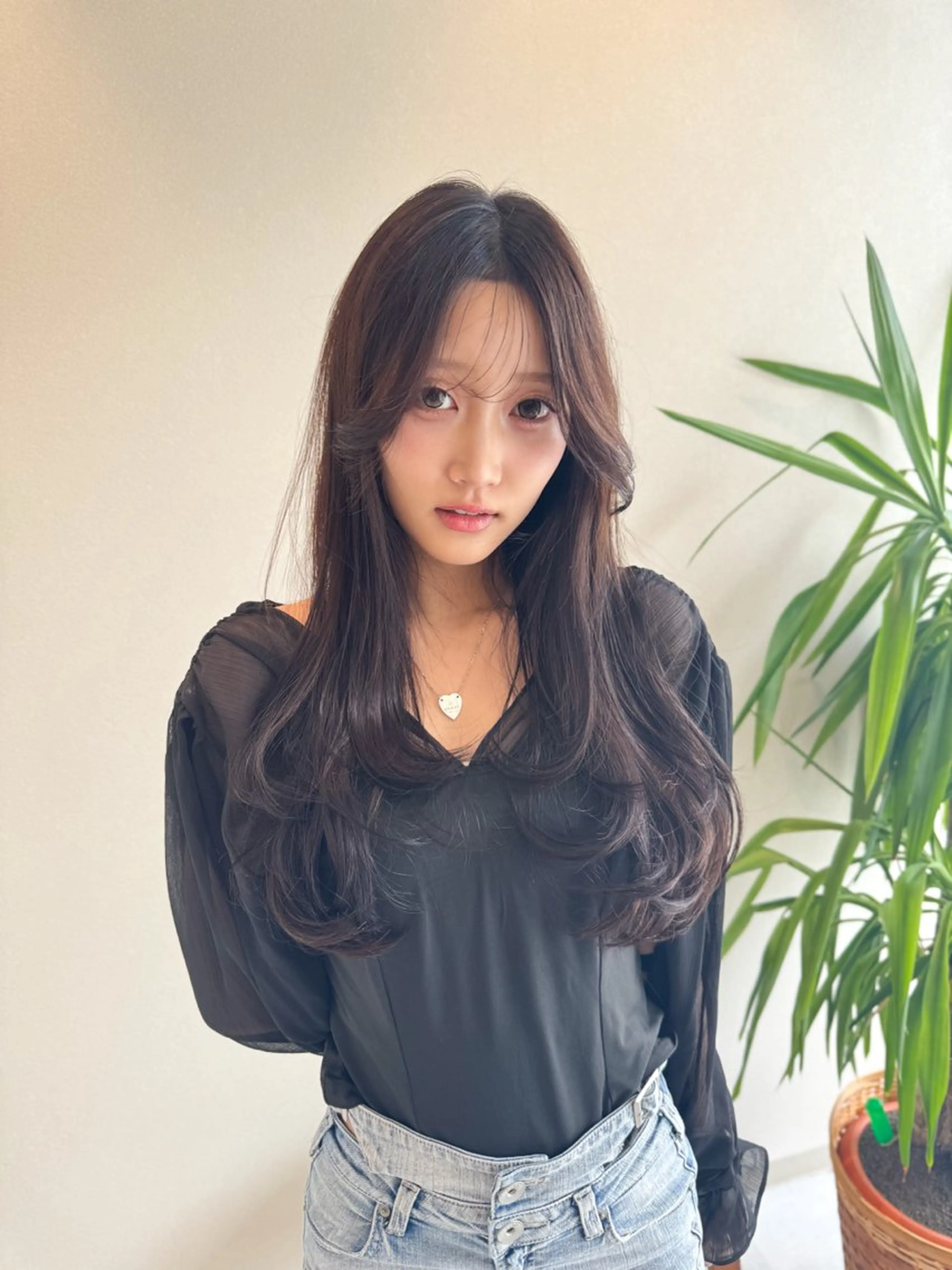 ロング カラー カット ヘアカラー トリートメント ヘアセット ✂️似合わせの魔術師 石田一樹✂️のヘアスタイル