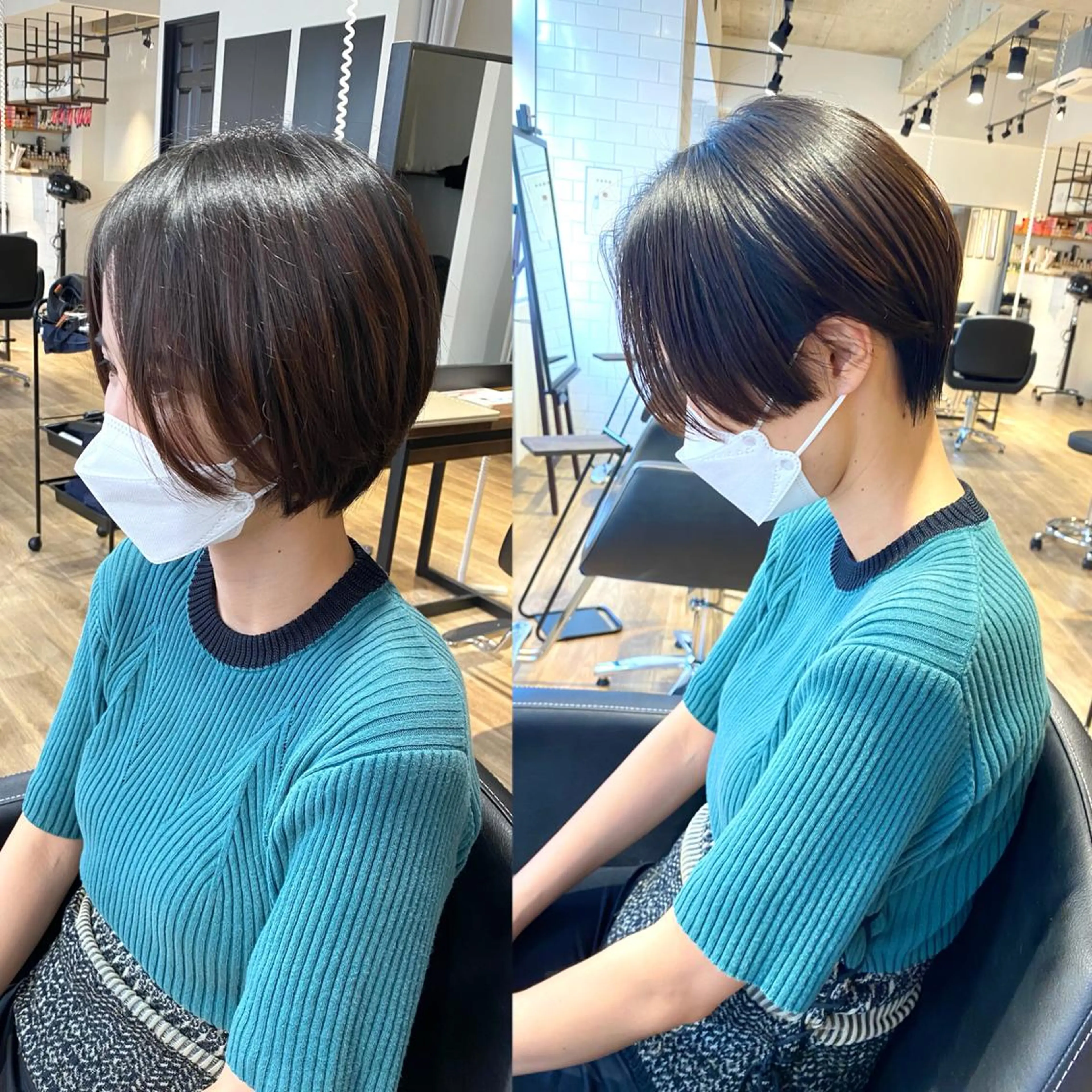 ショート 絹髪質感TR💫 レイヤーカット/熊澤のヘアスタイル