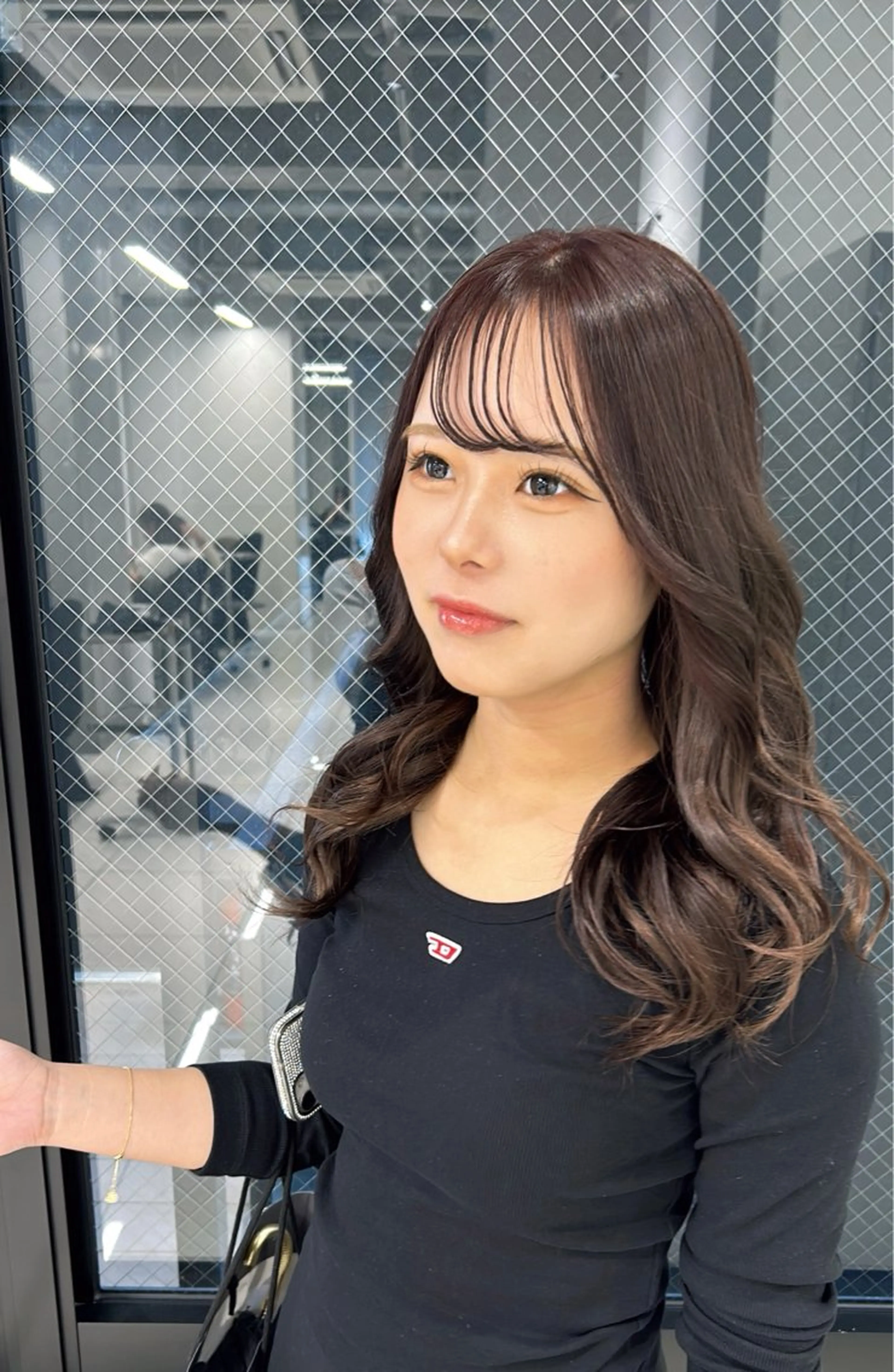 セミロング カラー shizuna/平尾 /カラー/髪質改善のヘアスタイル