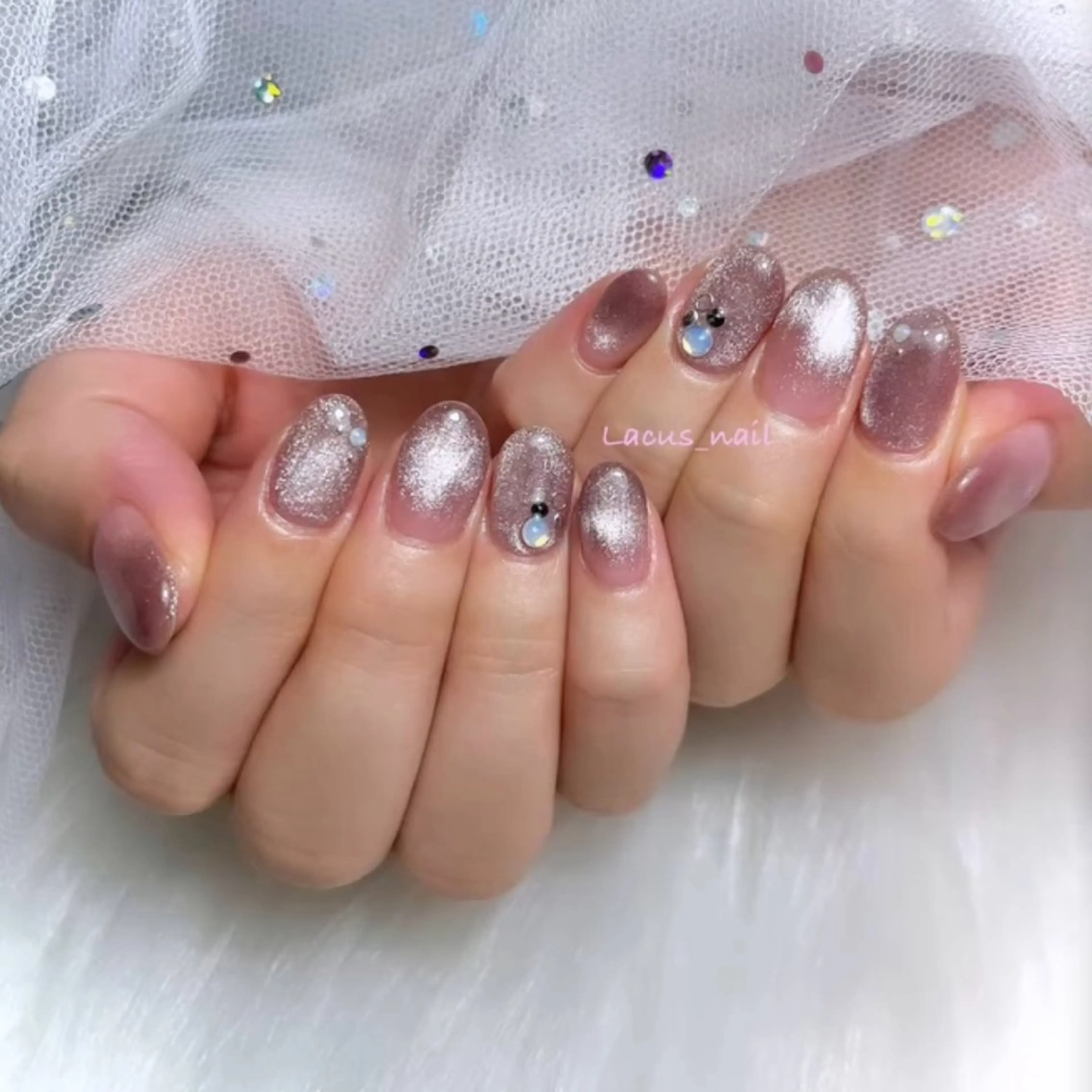 ネイル アートネイル ジェルネイル Nail Salon Lacusのネイルデザイン