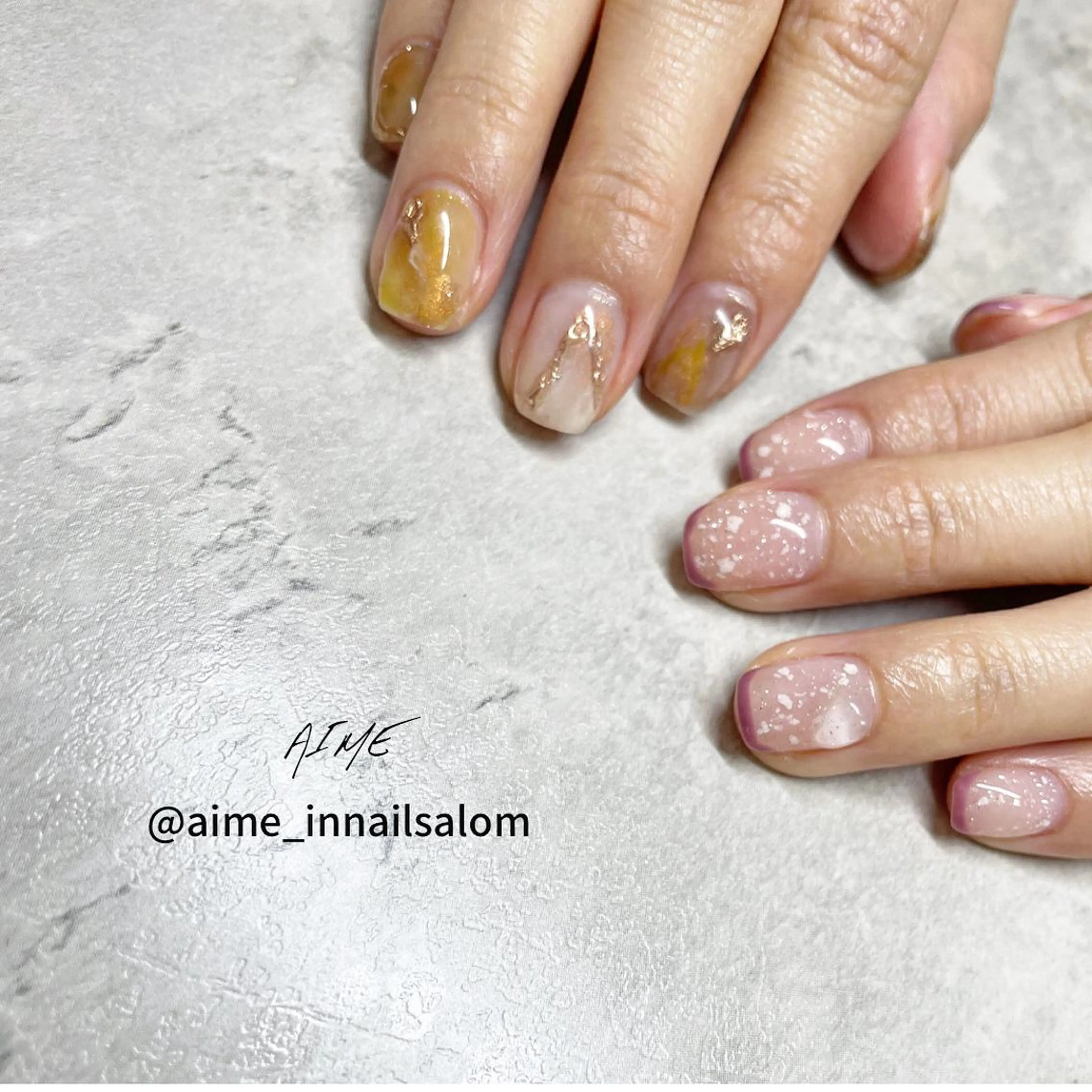 ネイル ハンドネイル AIME （momo）のネイルデザイン