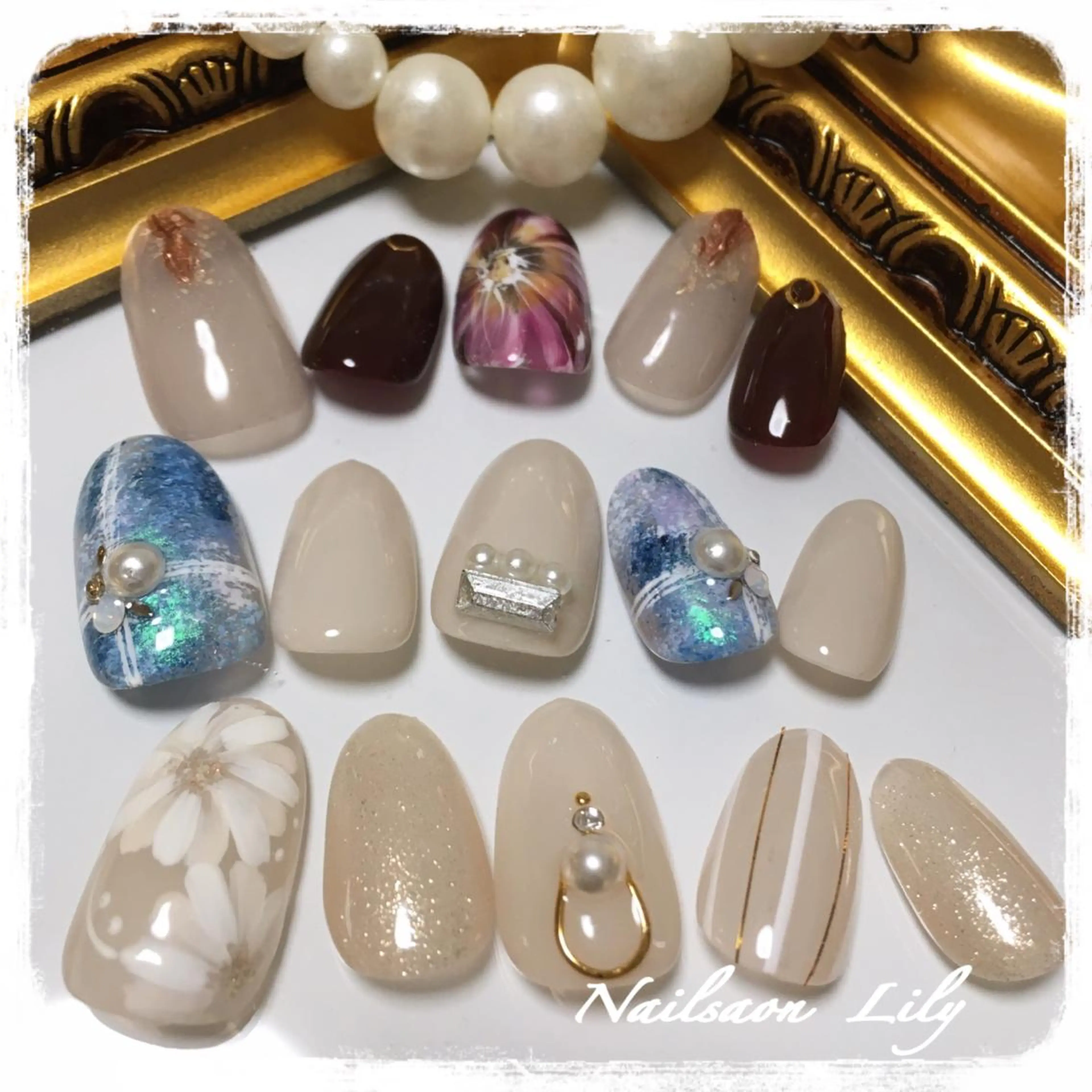 ネイル Lily*nail 🌻Mii🌻のネイルデザイン