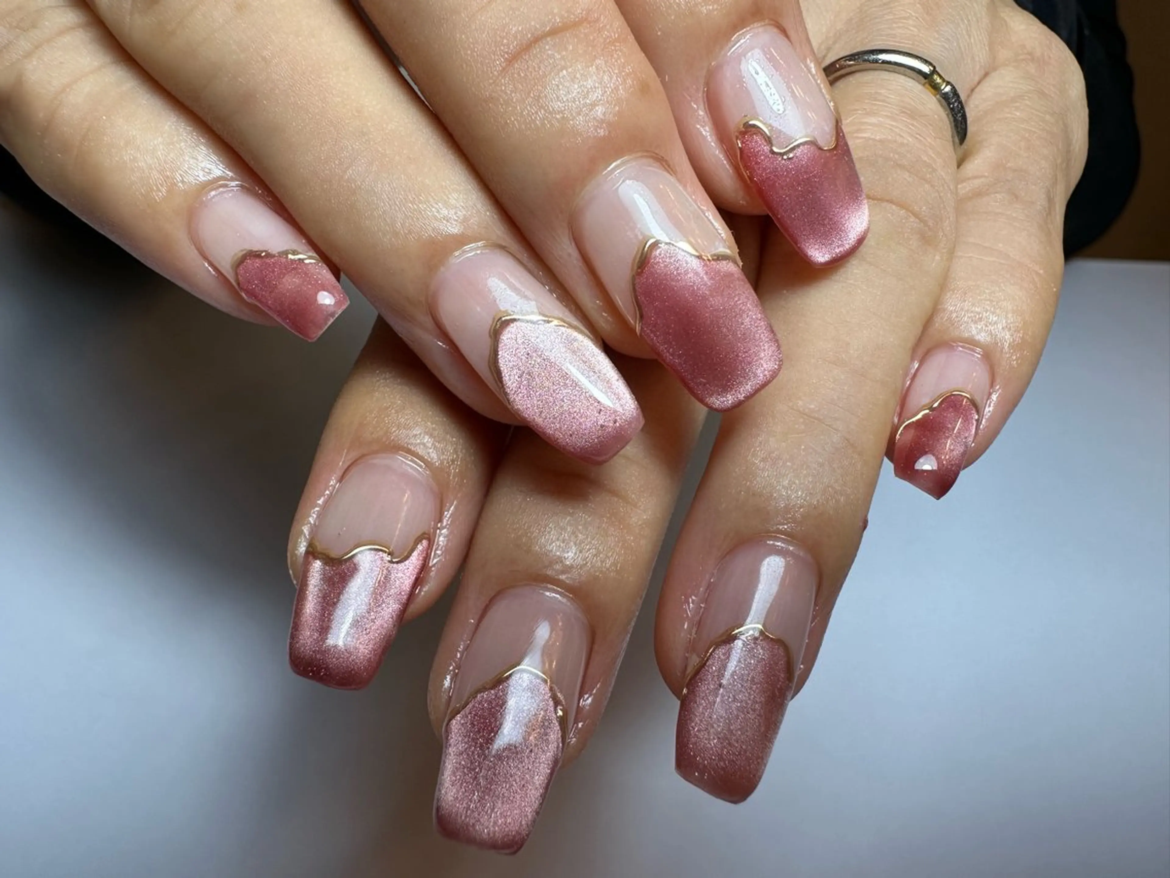 ロング shandy nailのネイルデザイン