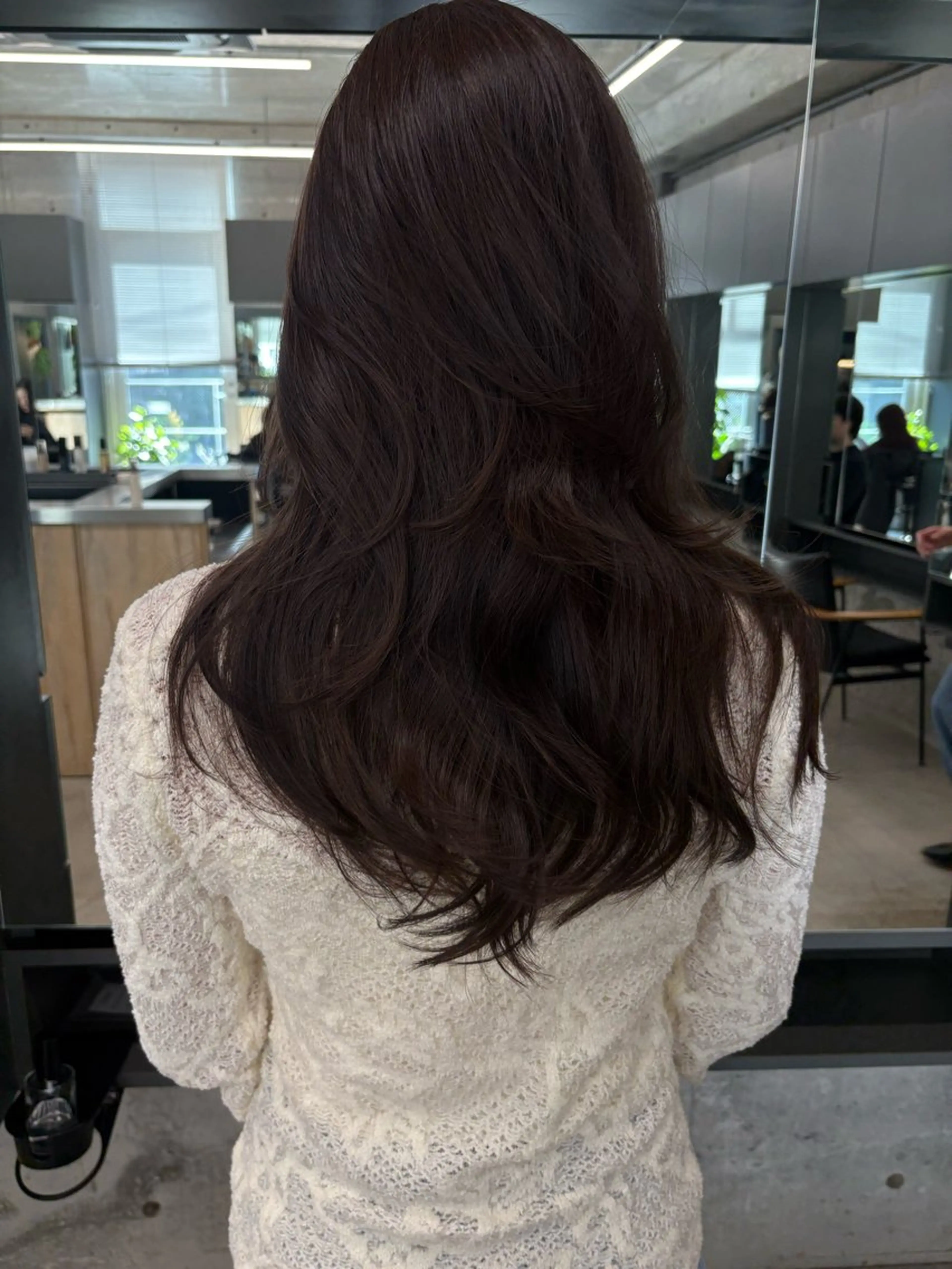 ロング カラー カット ヘアカラー トリートメント レイヤー/柔色 カラー/SAkiのヘアスタイル