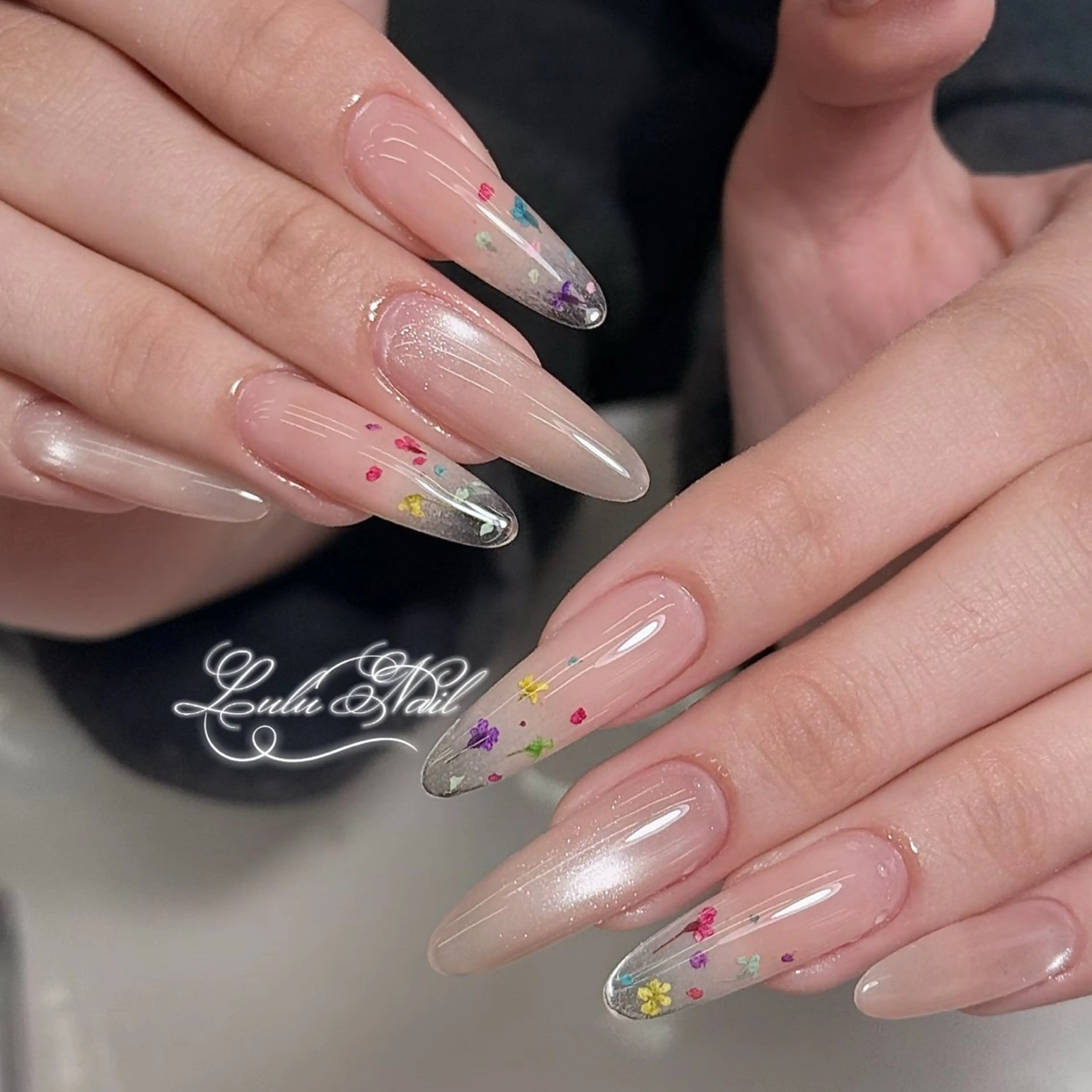 ネイル 春ネイル ハンドネイル Lulu Nail 🫧ユユのネイルデザイン