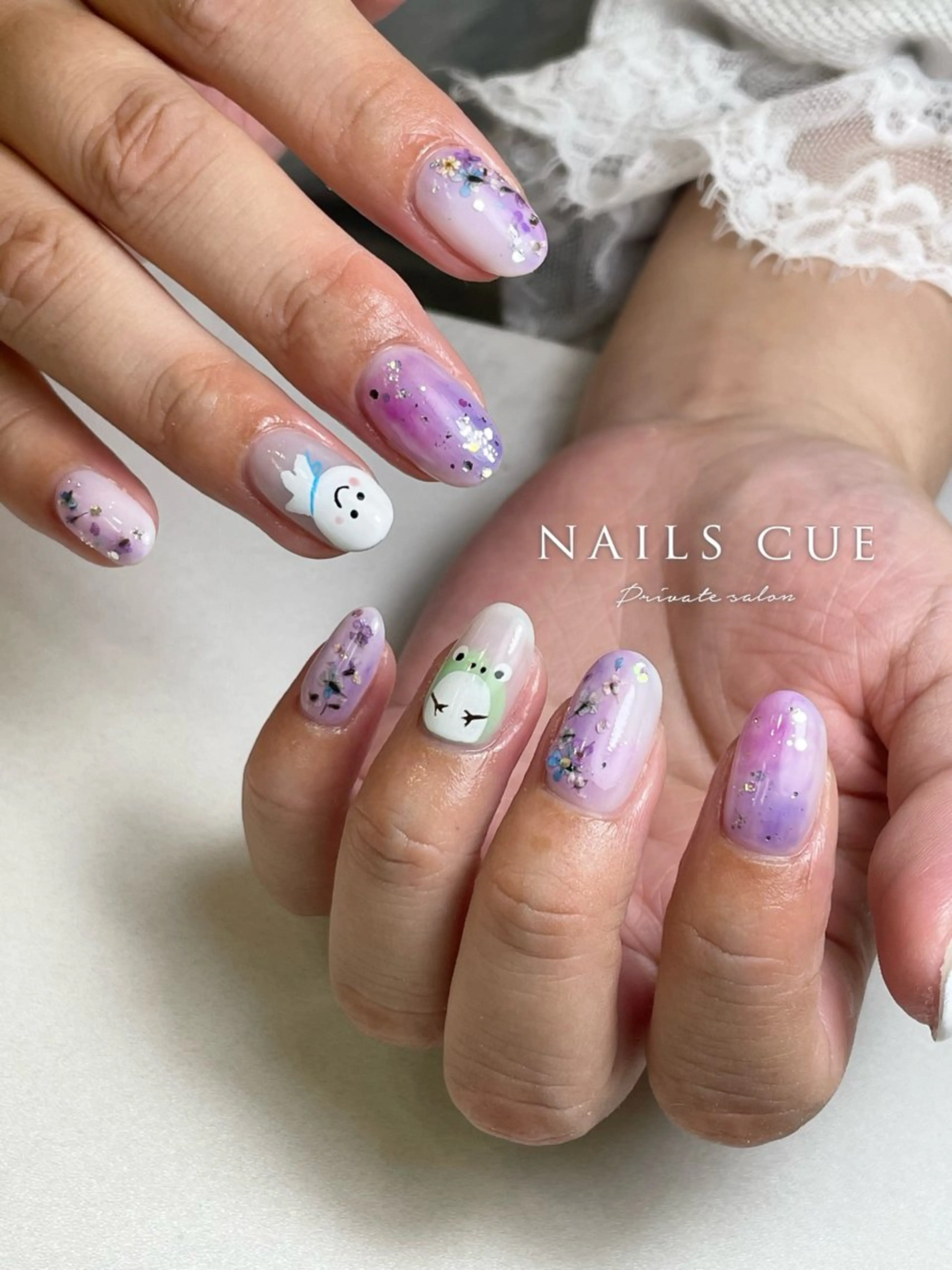 ネイル NAILS CUE Manaのネイルデザイン