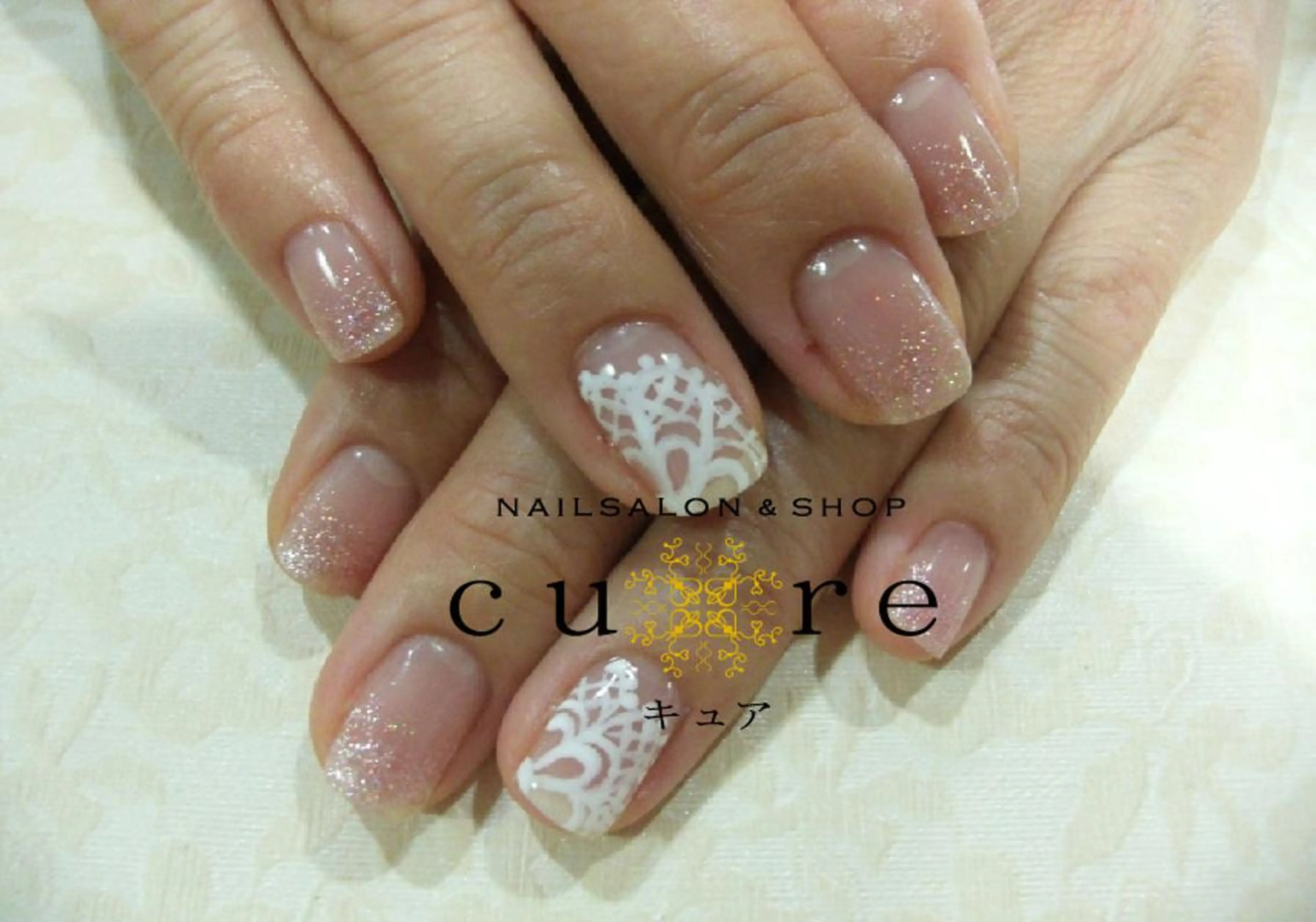 ショート ネイル ネイルサロン Cureのネイルデザイン