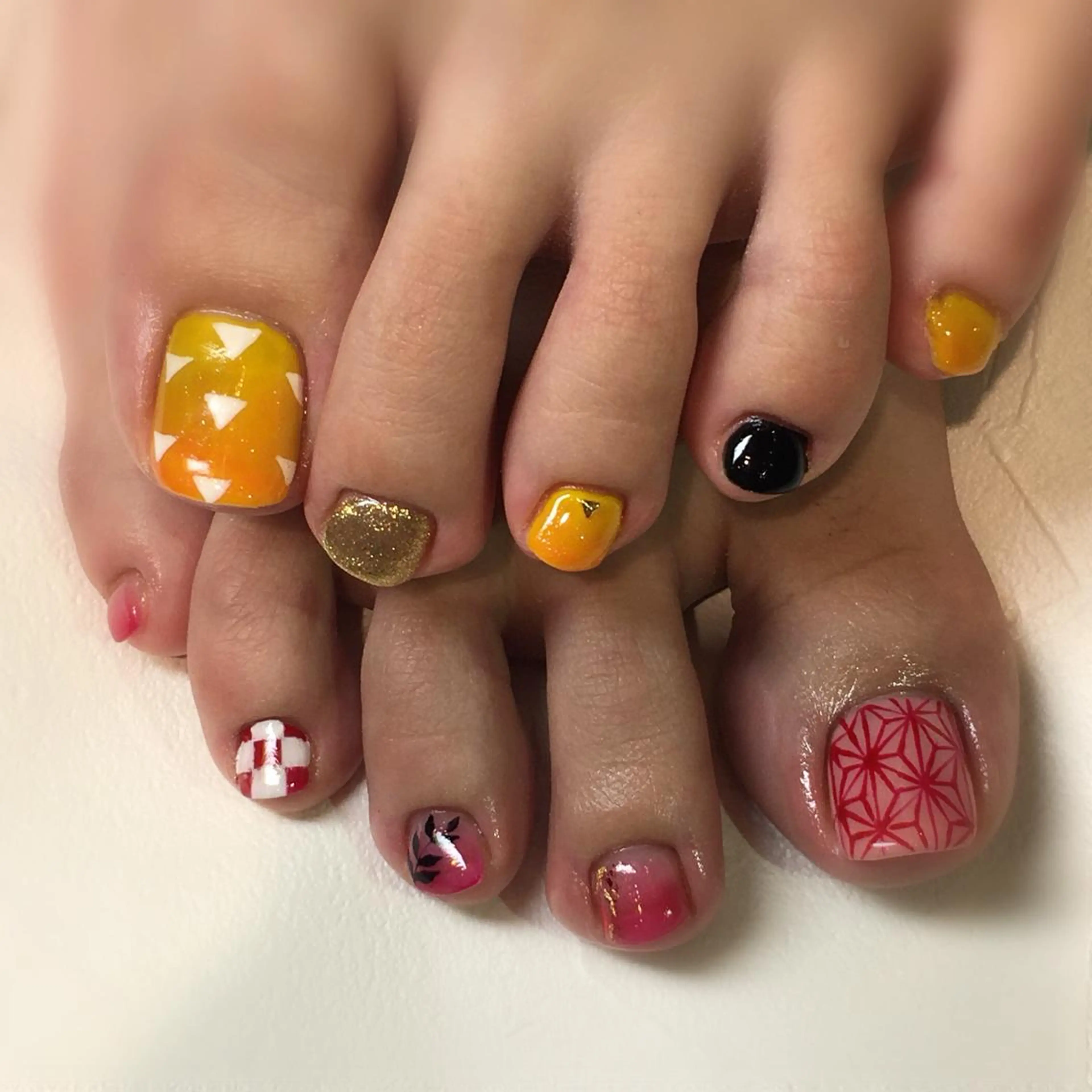 ネイル 下重 舞のネイルデザイン