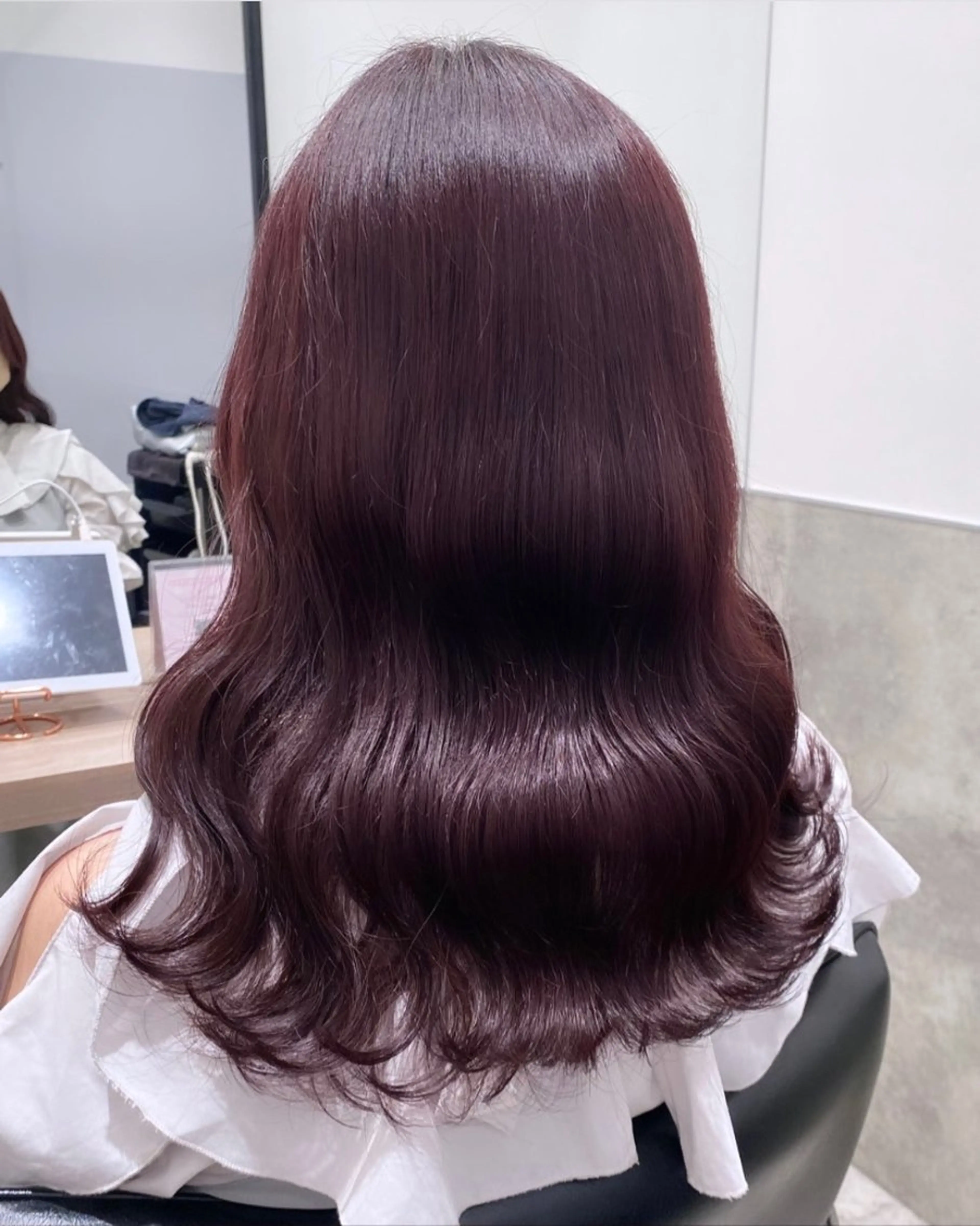 セミロング カラー カット ヘアカラー トリートメント 💗ガーリーヘア🎀 saki💗のヘアスタイル