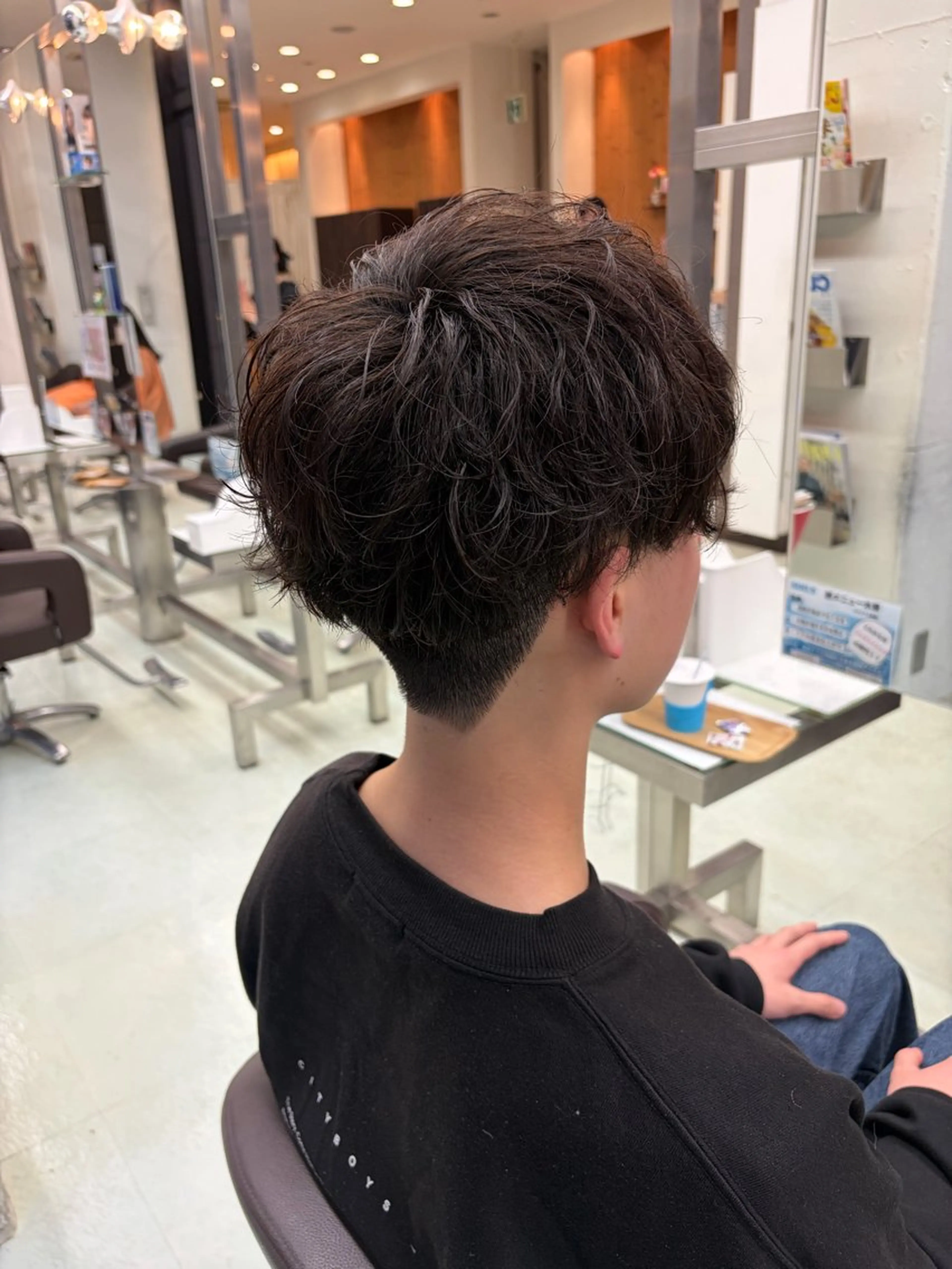パーマ メンズ メンズパーマ カット パーマ ✨似合わせ特化美容師 WILL上村 拳吾のヘアスタイル