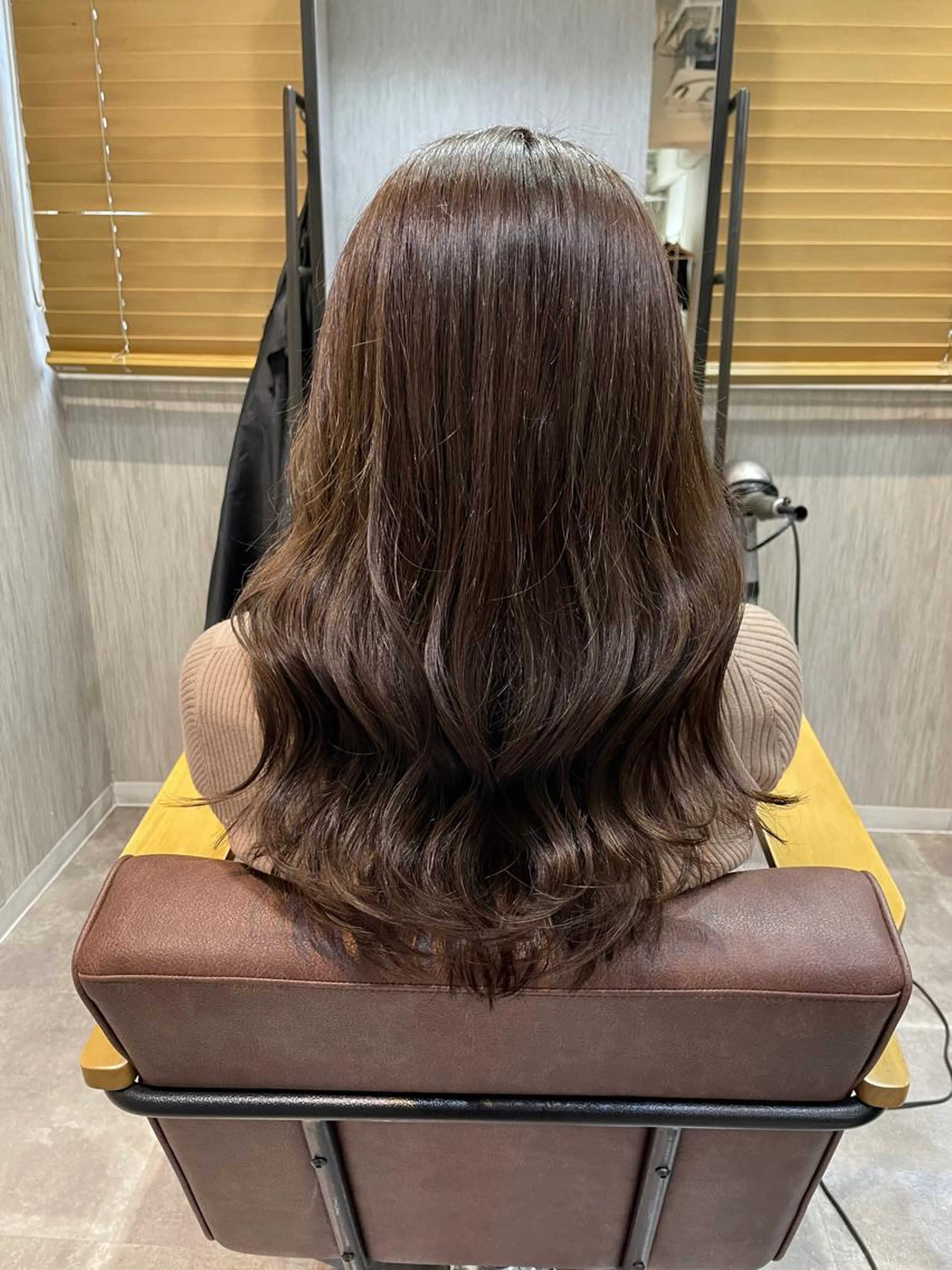 【🌈新規限定透明感カラー🌈】カット✂️+透明感ワンカラー✨+クイックトリートメント付き✨の写真