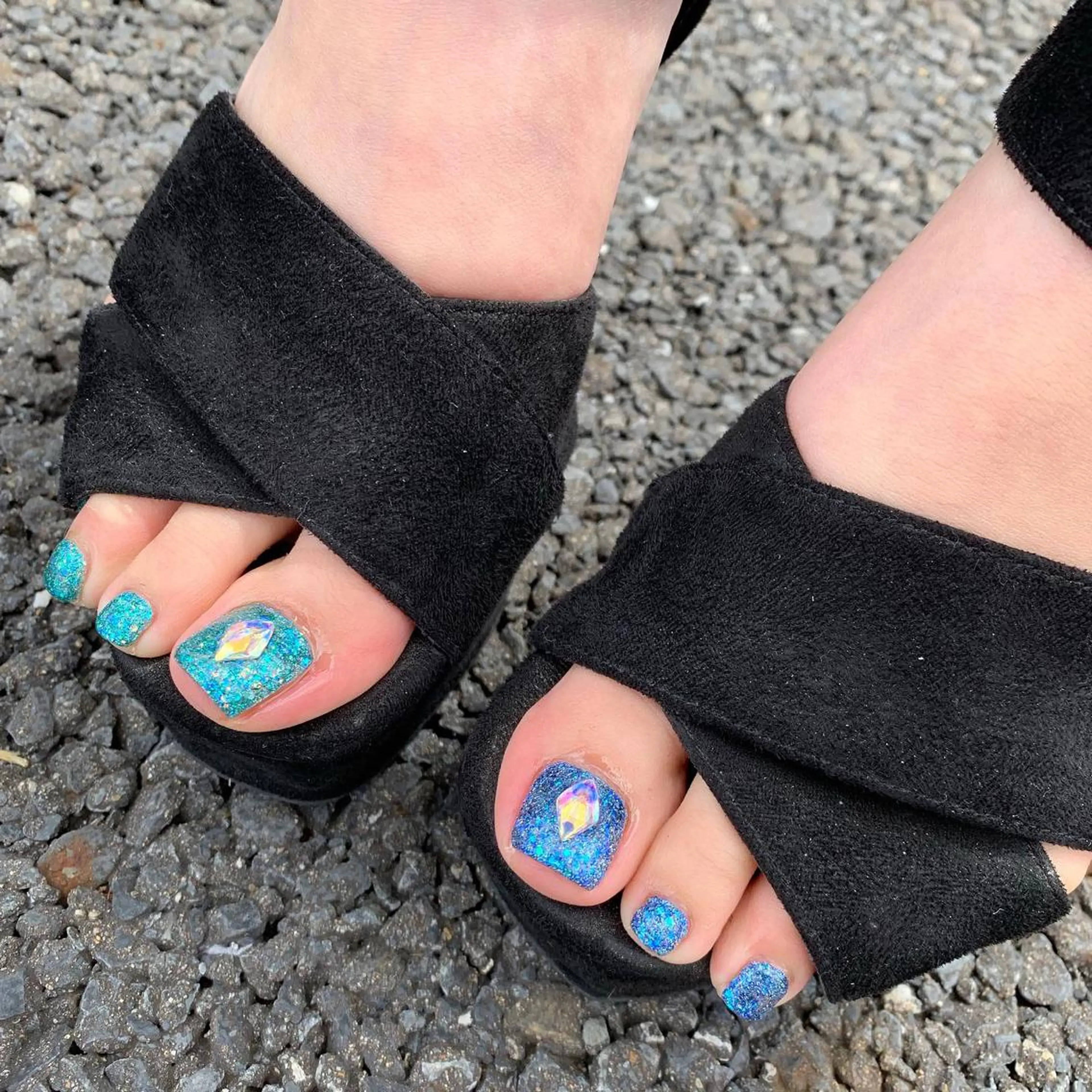 ネイル フットネイル 佐藤 穂乃香のネイルデザイン