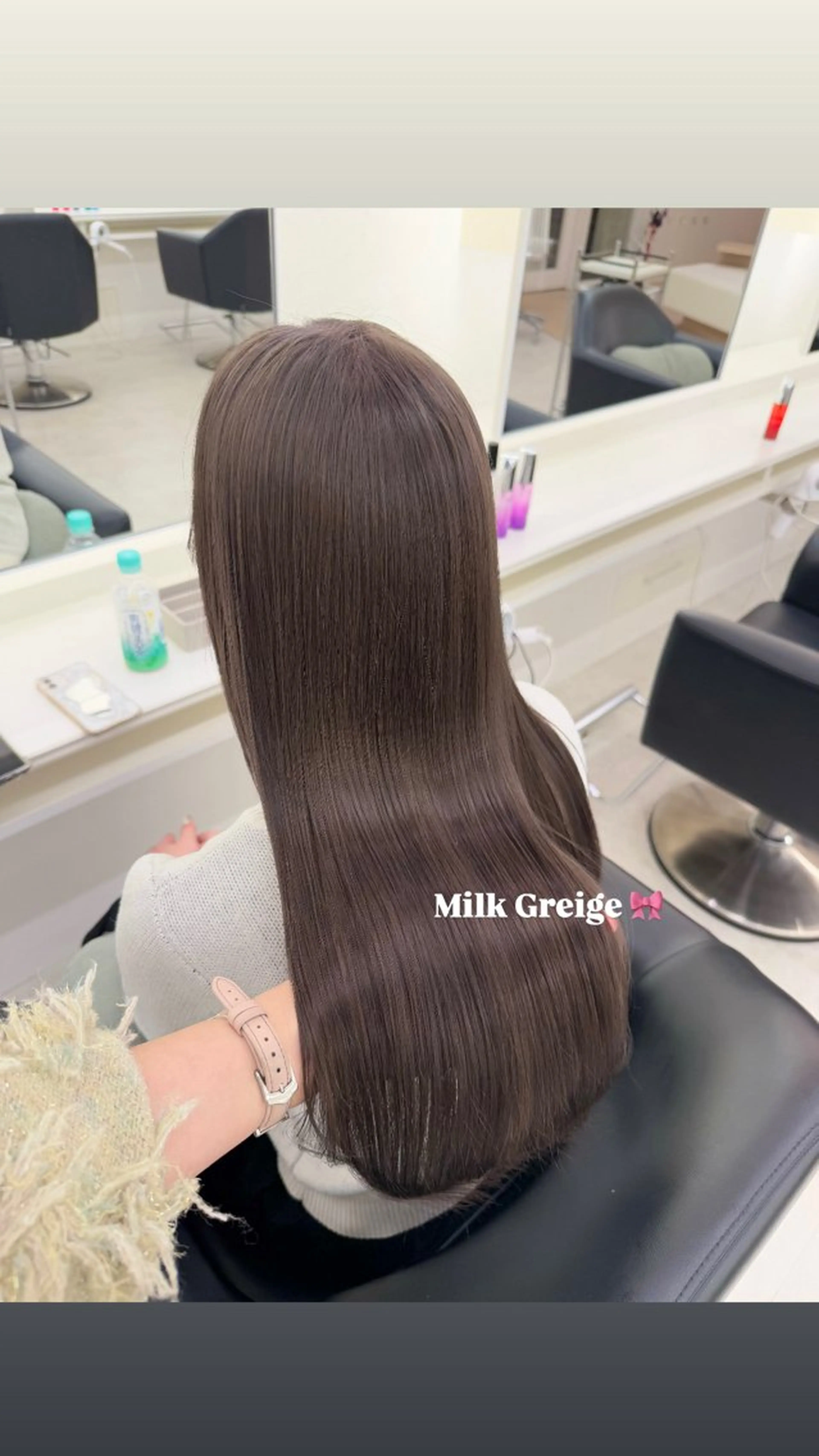 ロング カラー カット ヘアカラー ParveMix🎀 稲垣 詞葉のヘアスタイル