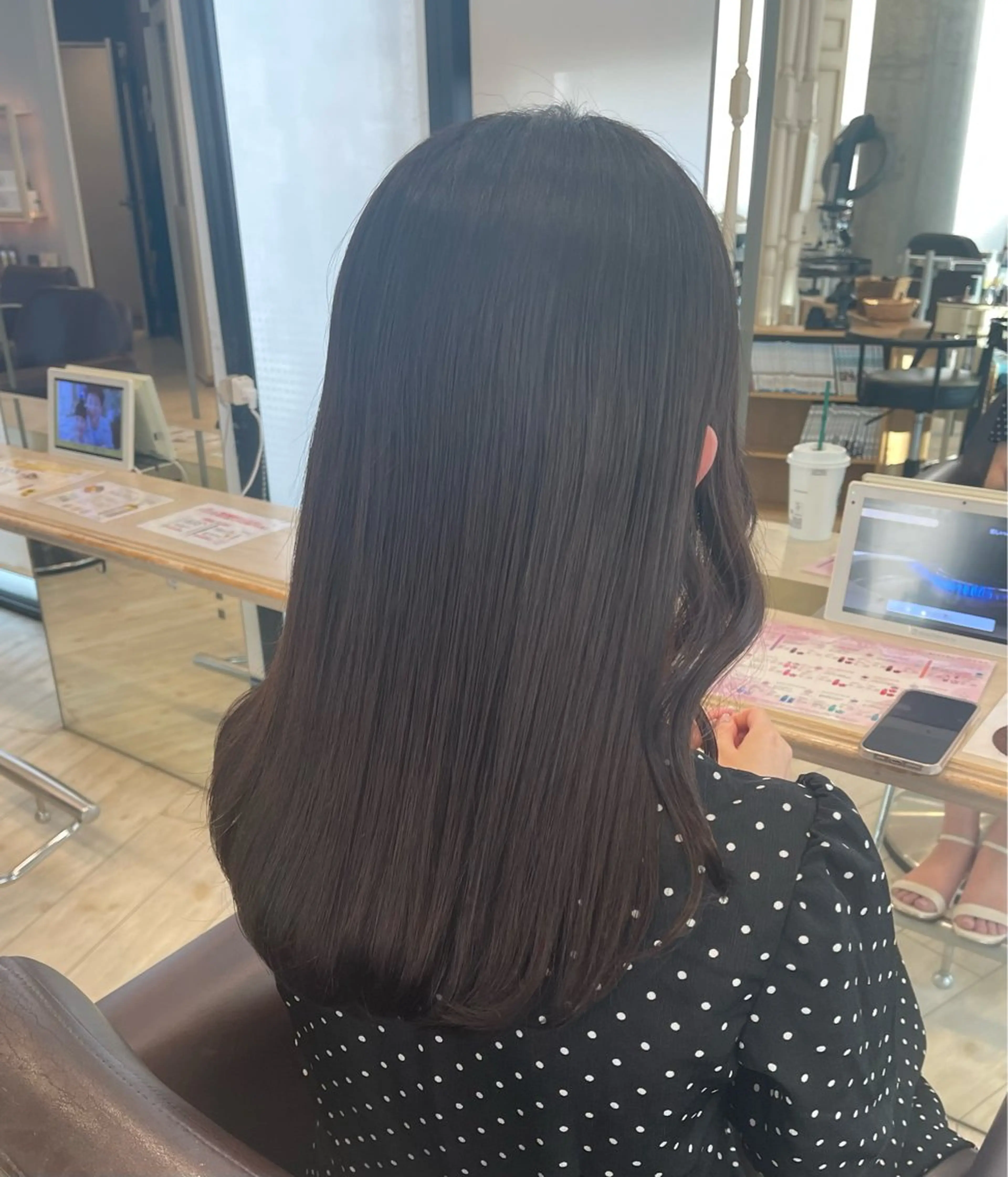 ロング カラー ブラウンカラー 透明感カラー ヘアカラー 横浜アレンジ/メンズ カット/yuukaのヘアスタイル