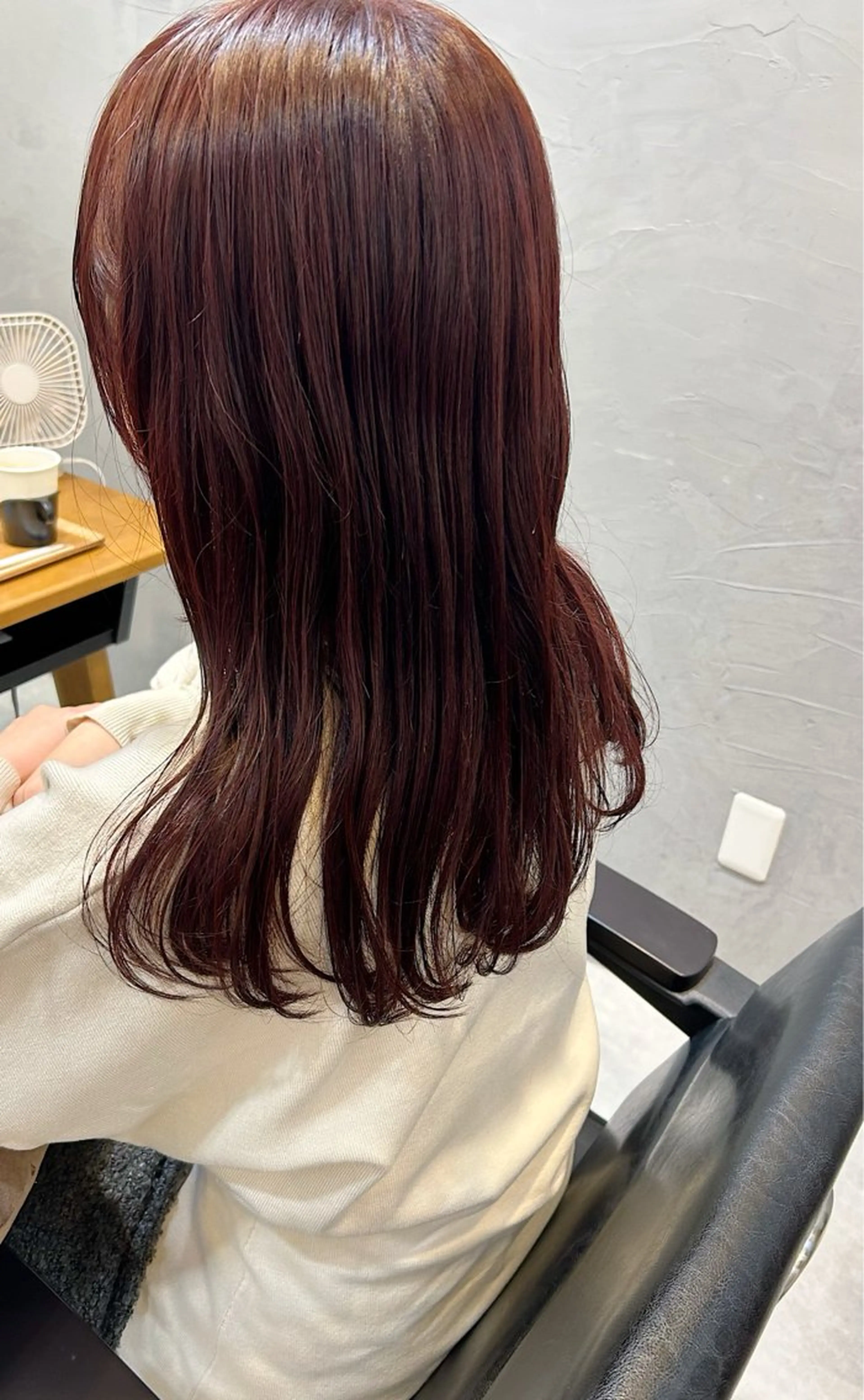 セミロング カラー 長井 美佳のヘアスタイル