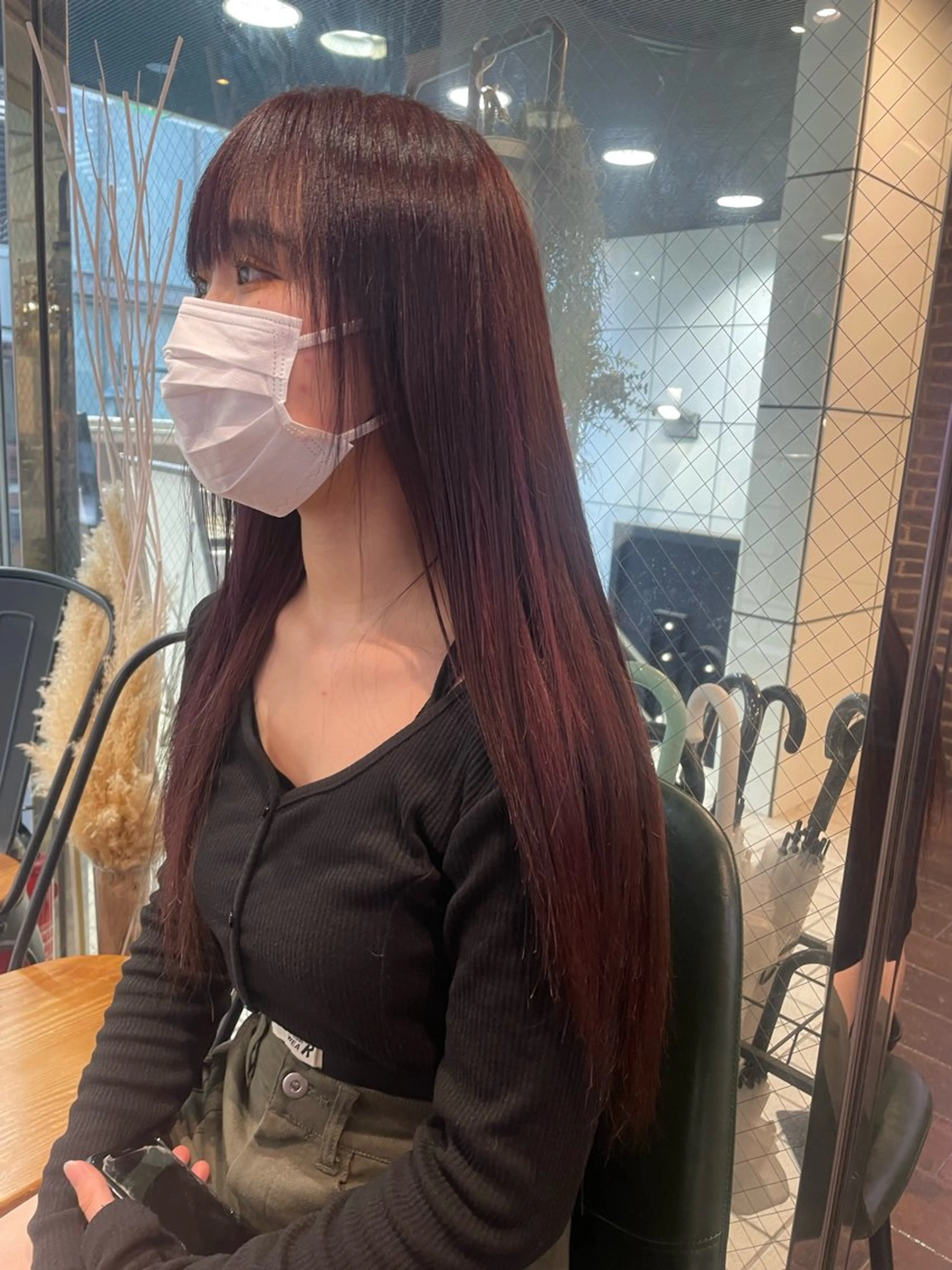 ロング カラー ブリーチ ケアブリーチ デザインカラー ダブルカラー イヤリングカラー designcolo r/似合わせNOKAのヘアスタイル