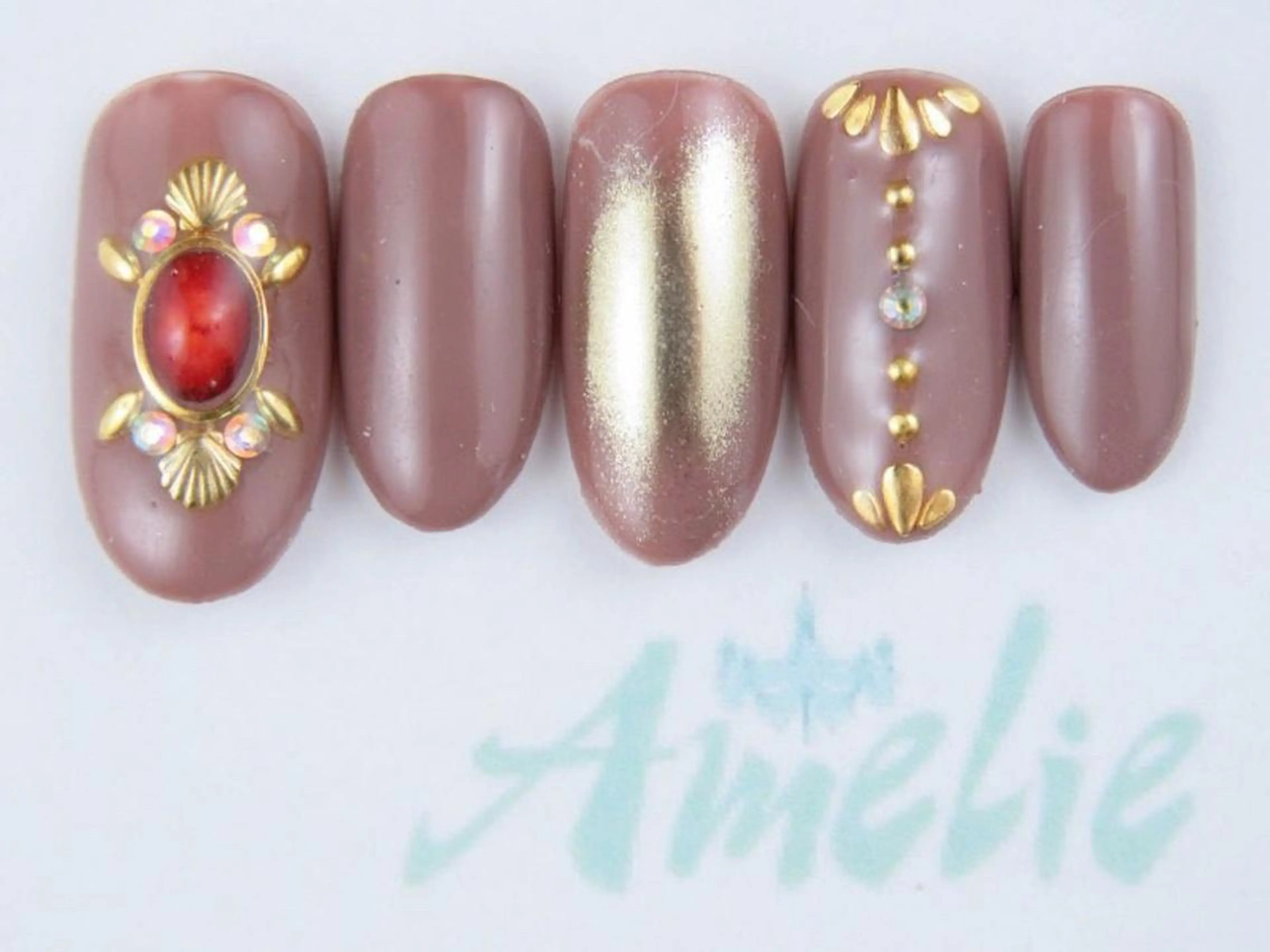 ネイル いちじゅう あおいのネイルデザイン