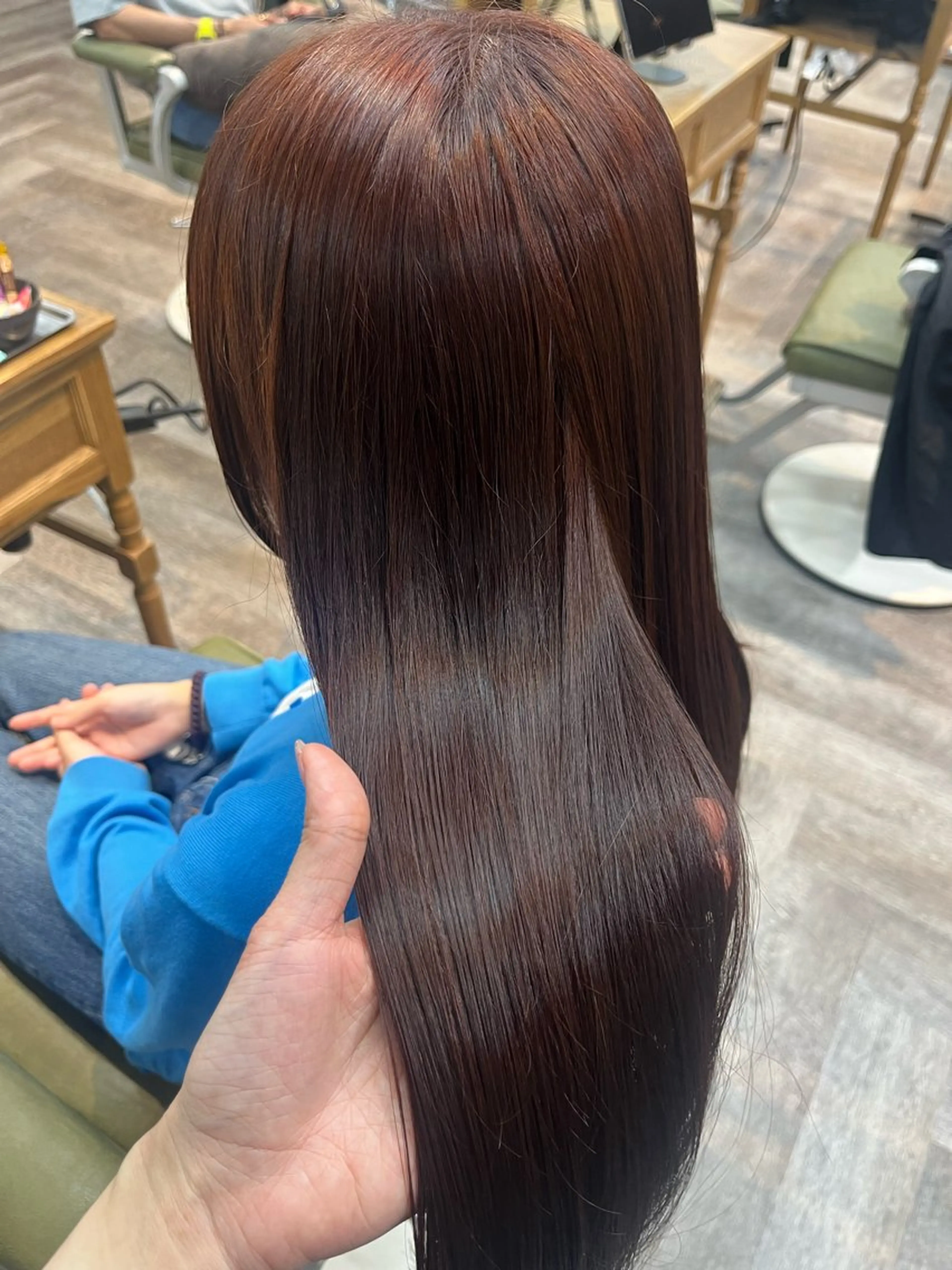 ロング ヘアカラー こと 🐰のヘアスタイル