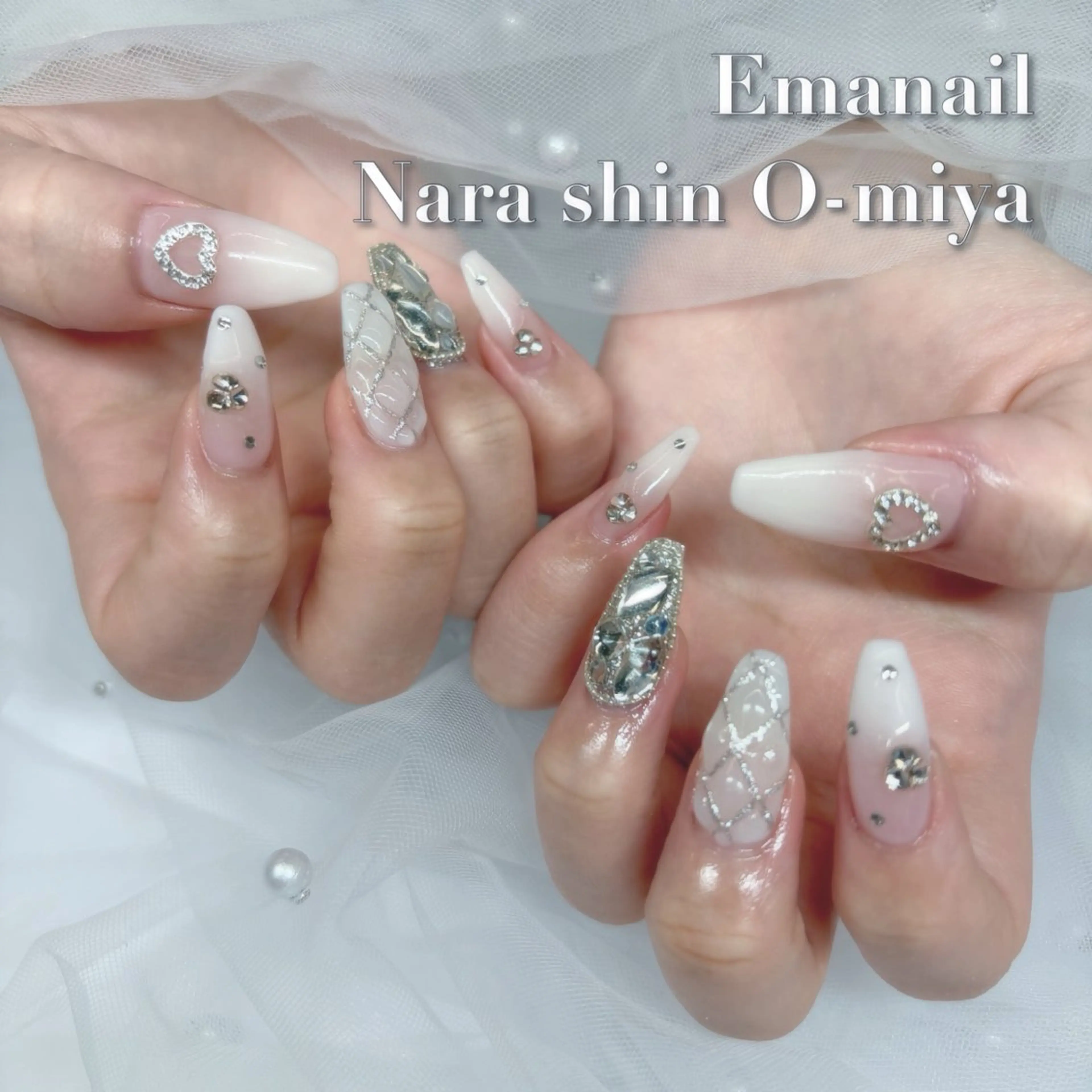 【hand】ミニモ限定🍑120分パーツつけ放題 デザイン持ち込みOK◎(オフあり/初回オフ無料)の写真