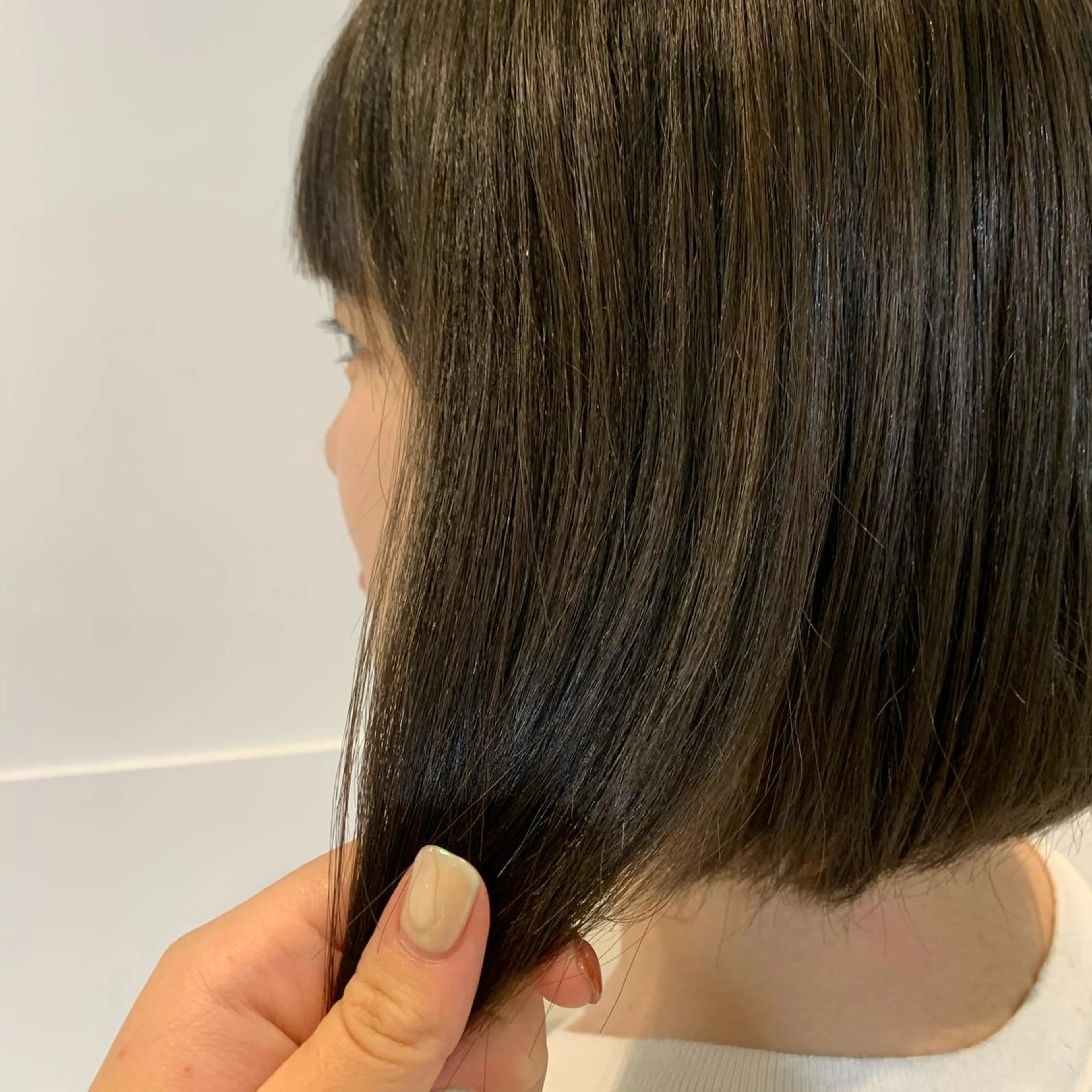 ショート やざき ちかのヘアスタイル