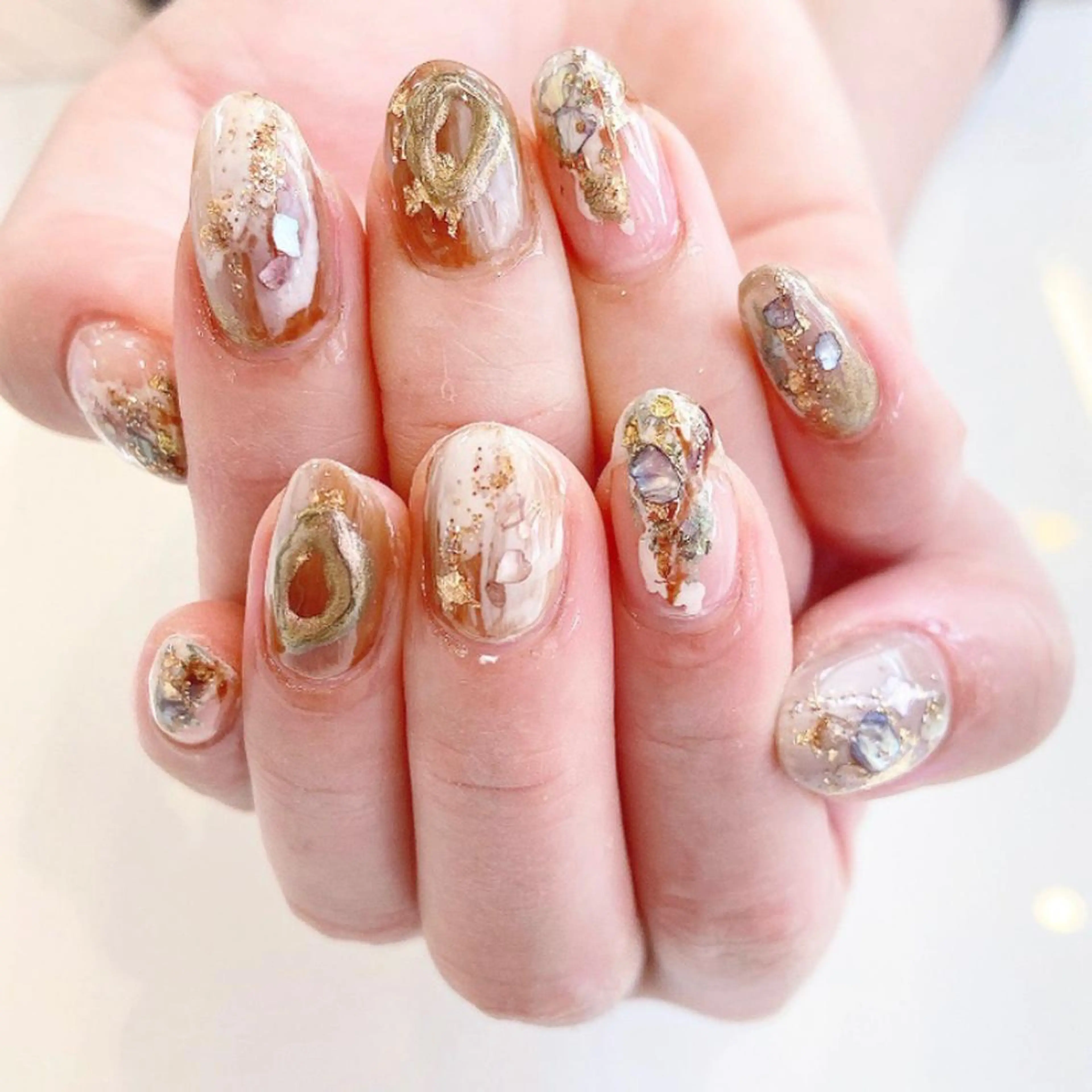 ネイル 韓国風✨髪質改善✨ 縮毛矯正✨松浦知奈美のヘアスタイル