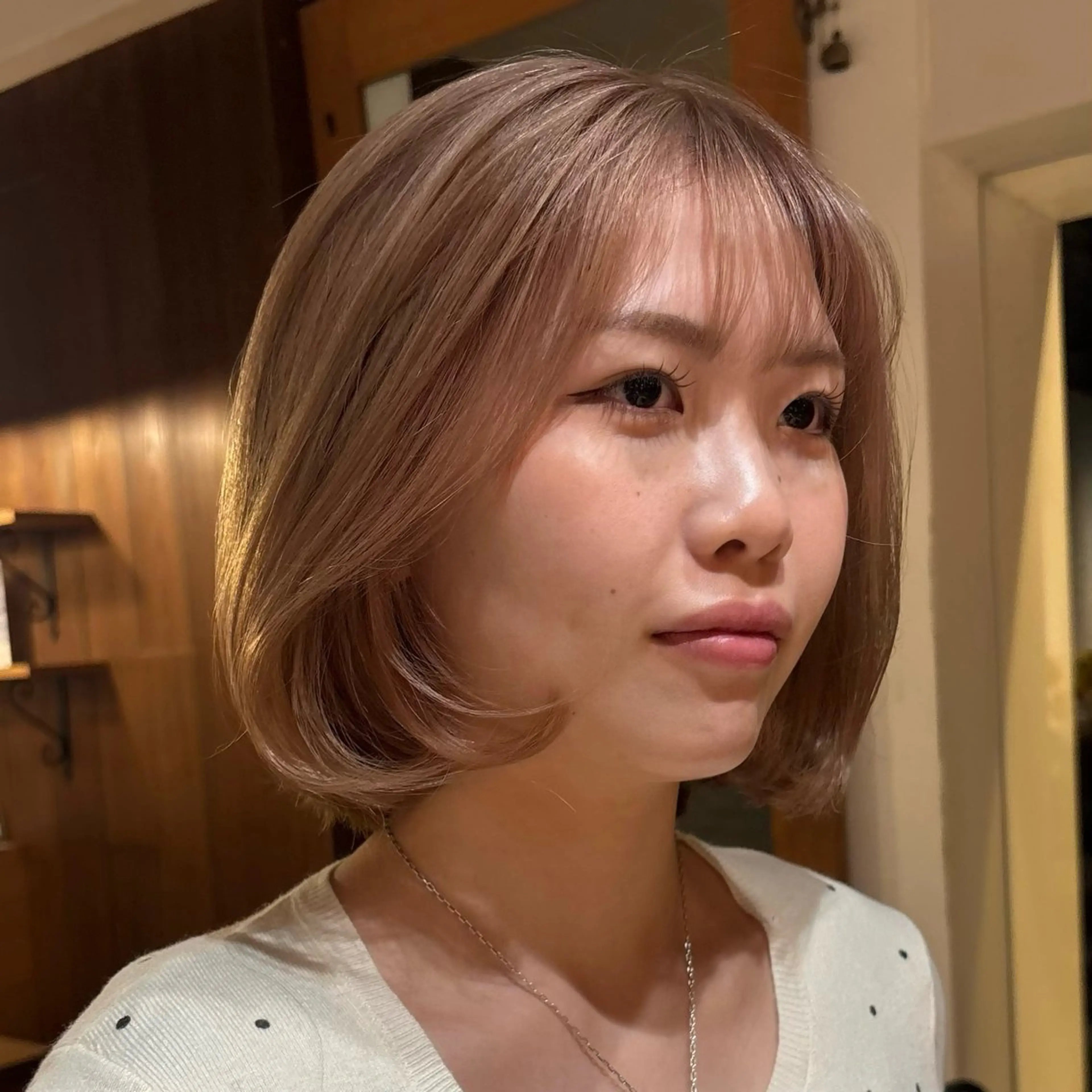 カラー ブリーチ 増山美咲 /LINE/横浜のヘアスタイル