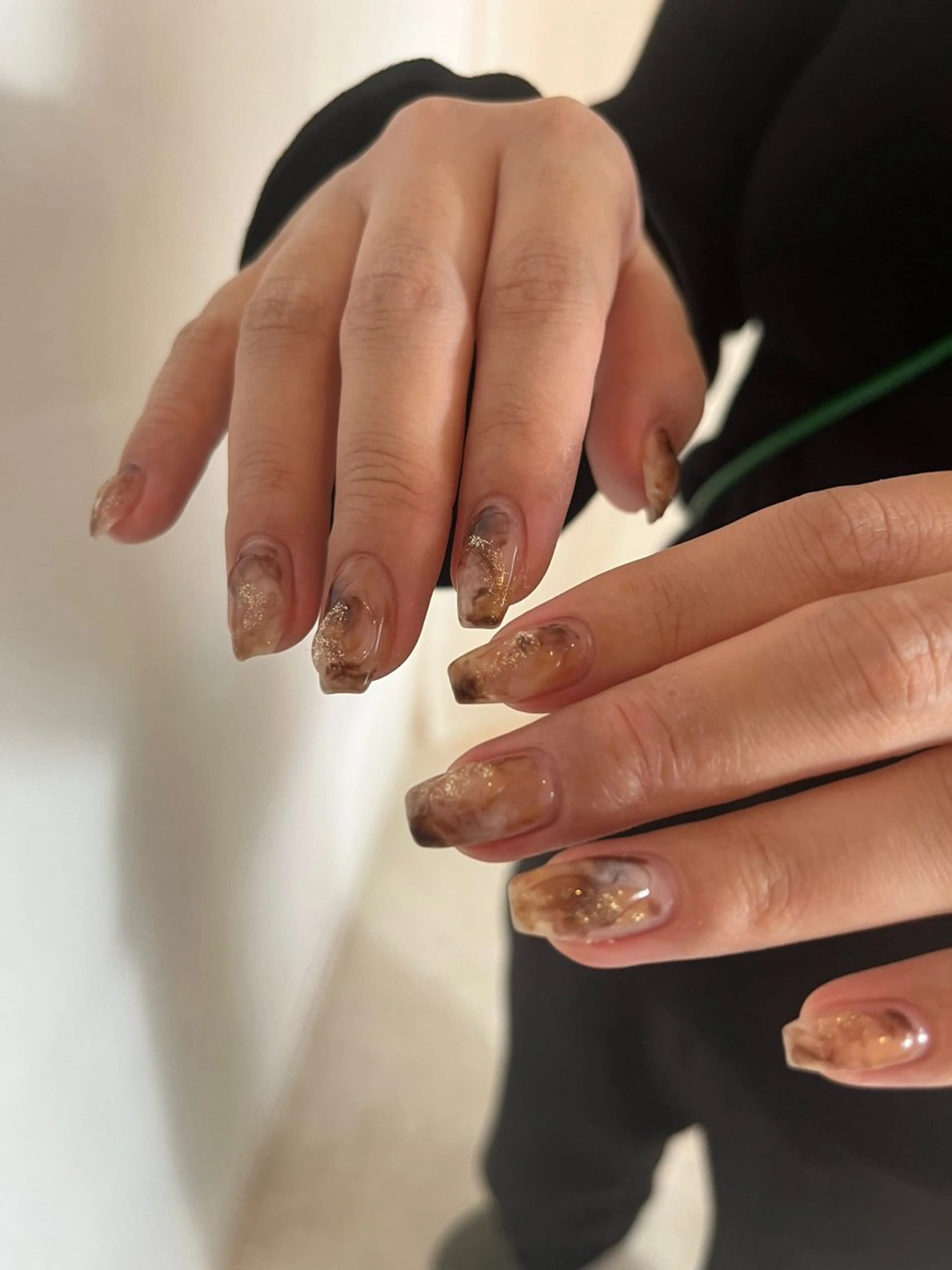 ネイル ニュアンスネイル ぷっくりネイル luster shihoのネイルデザイン