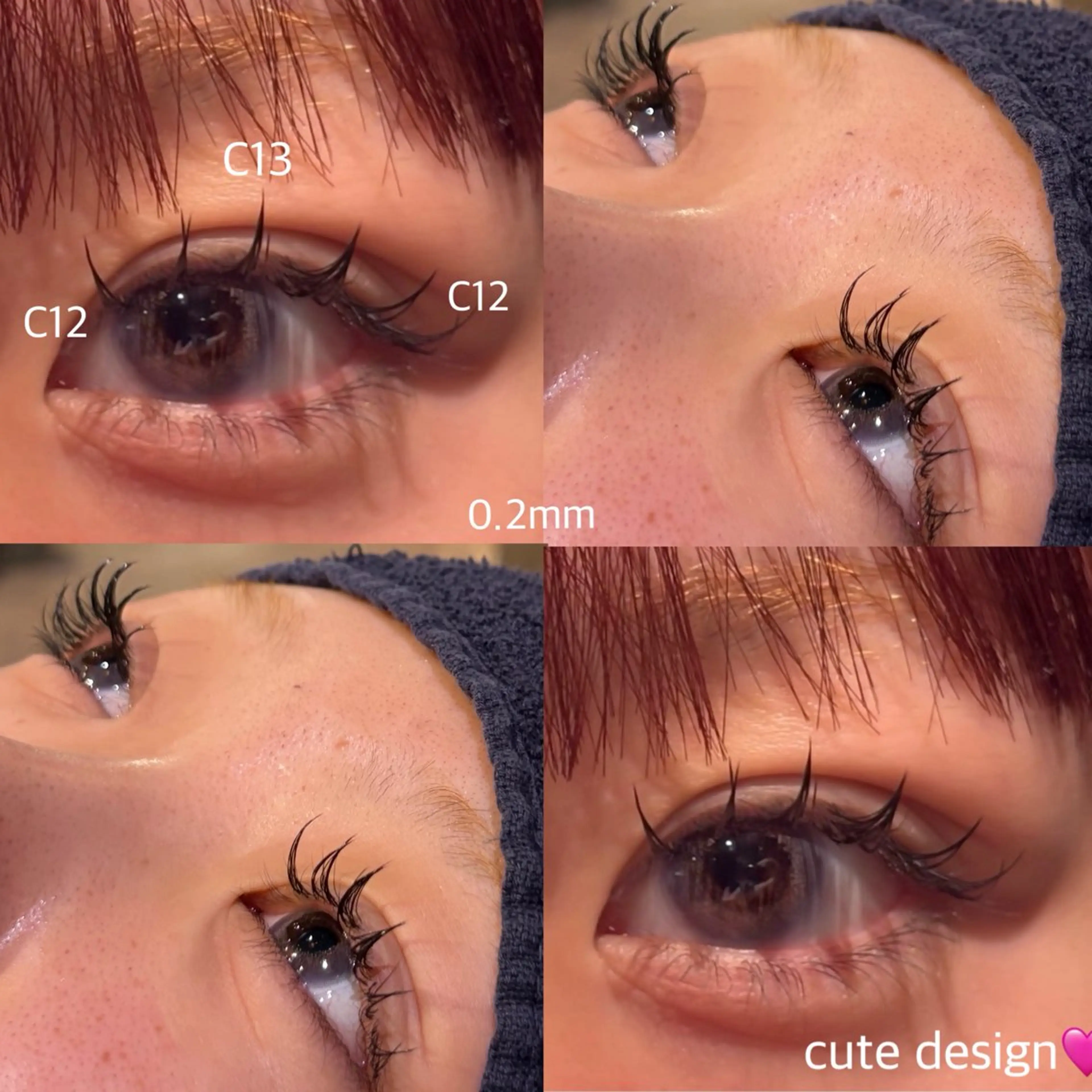 マツエク・マツパ キュート マツエク ハイトーン/ ネイル💅まりなのヘアスタイル